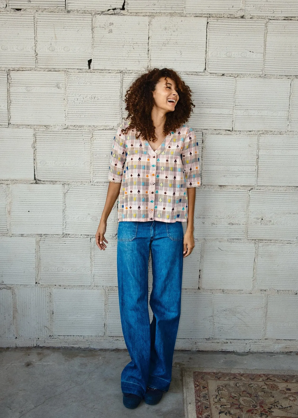 bree blouse | fall 25 | hearts sold by Ace & Jig product image thumbnail 3