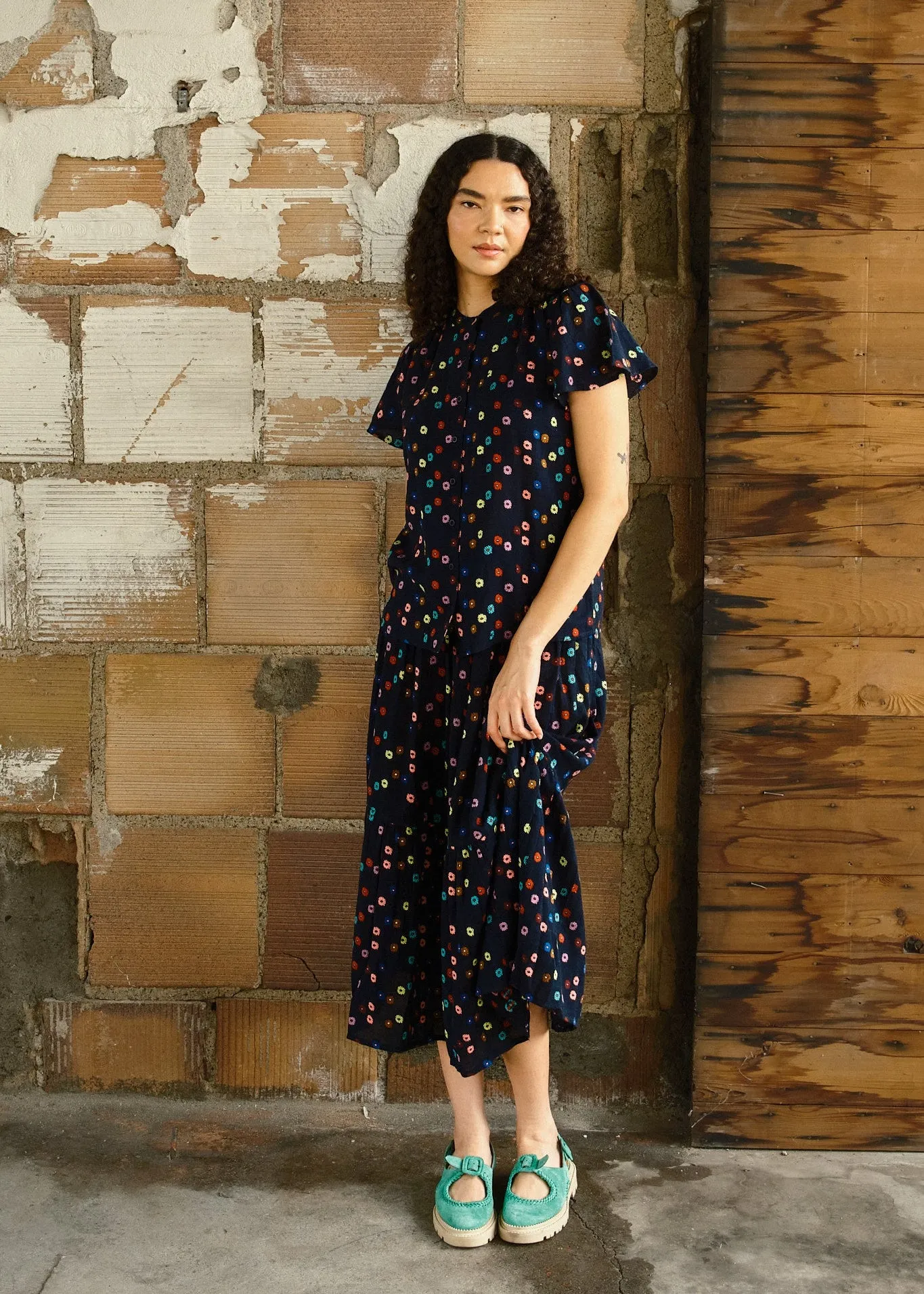 kenna top | fall 25 | polka sold by Ace & Jig product image thumbnail 2