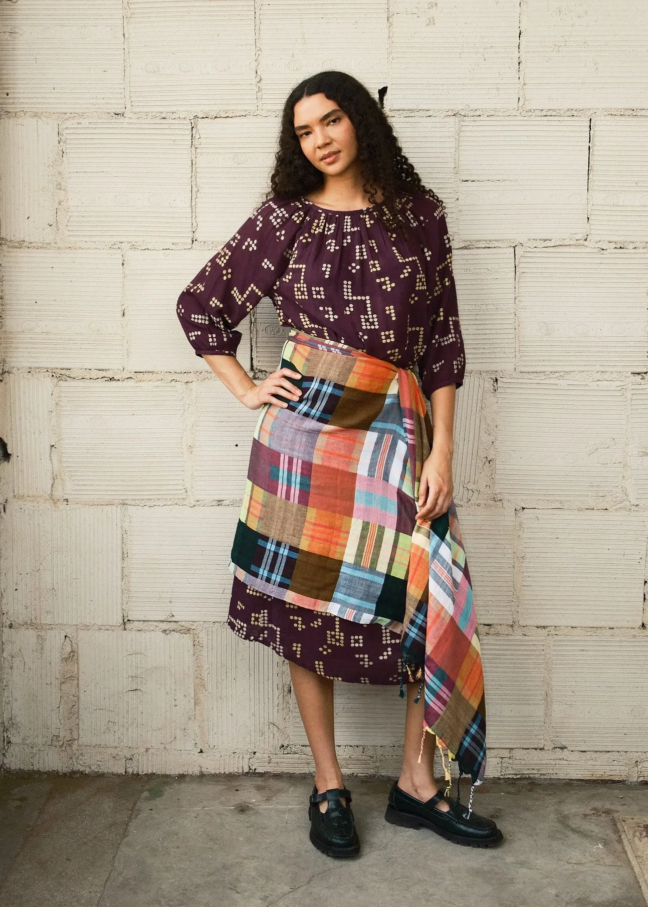 alto scarf | fall 25 | paintbox sold by Ace & Jig product image thumbnail 4