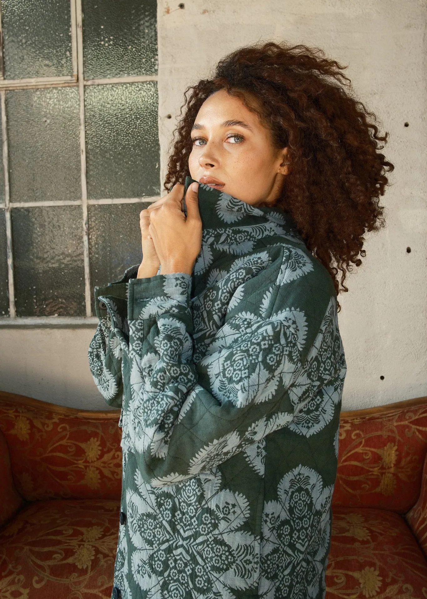 quilted overcoat | fall 25 | cotswolds sold by Ace & Jig product image thumbnail 2