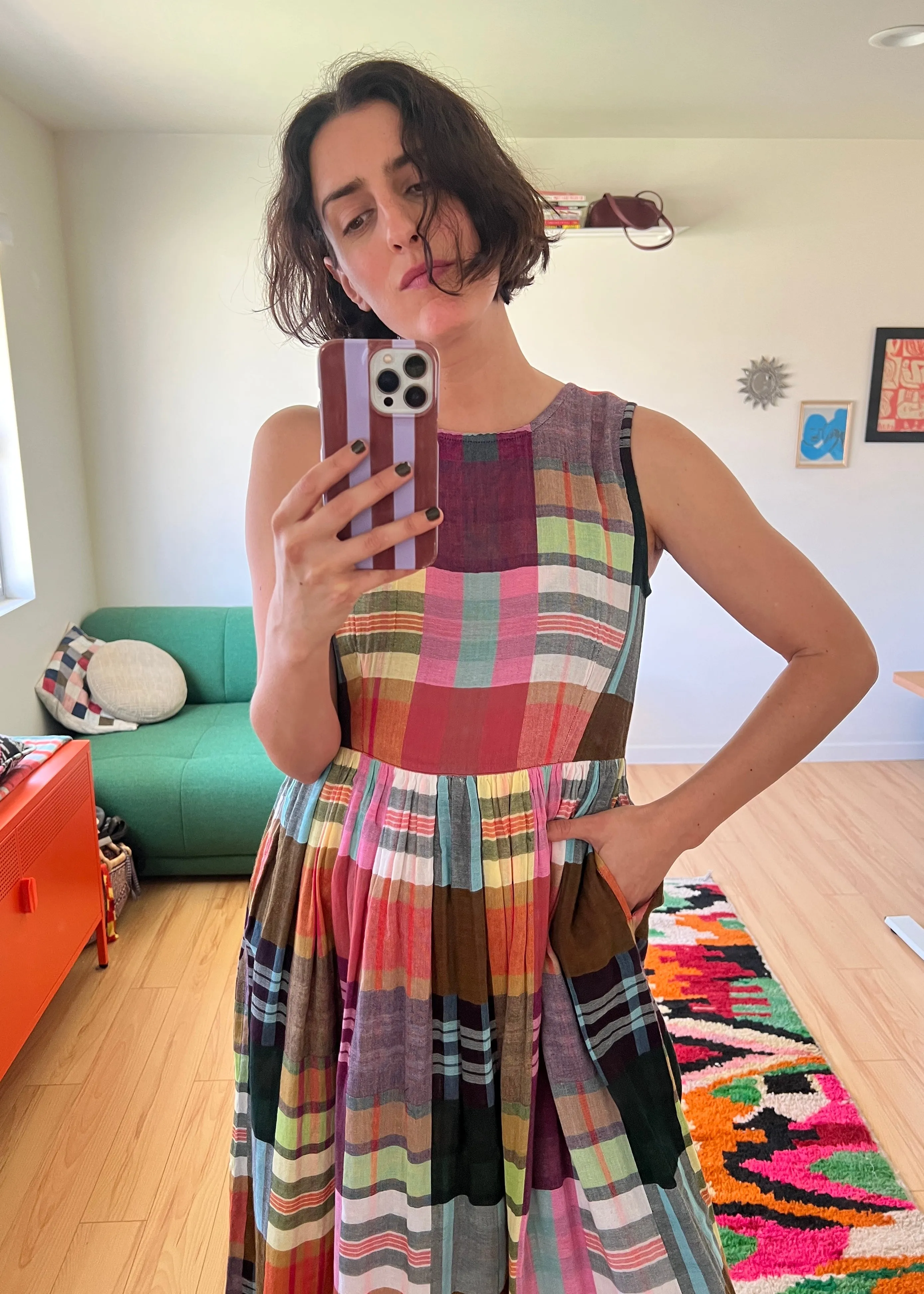 elani dress | fall 25 | paintbox sold by Ace & Jig product image thumbnail 2