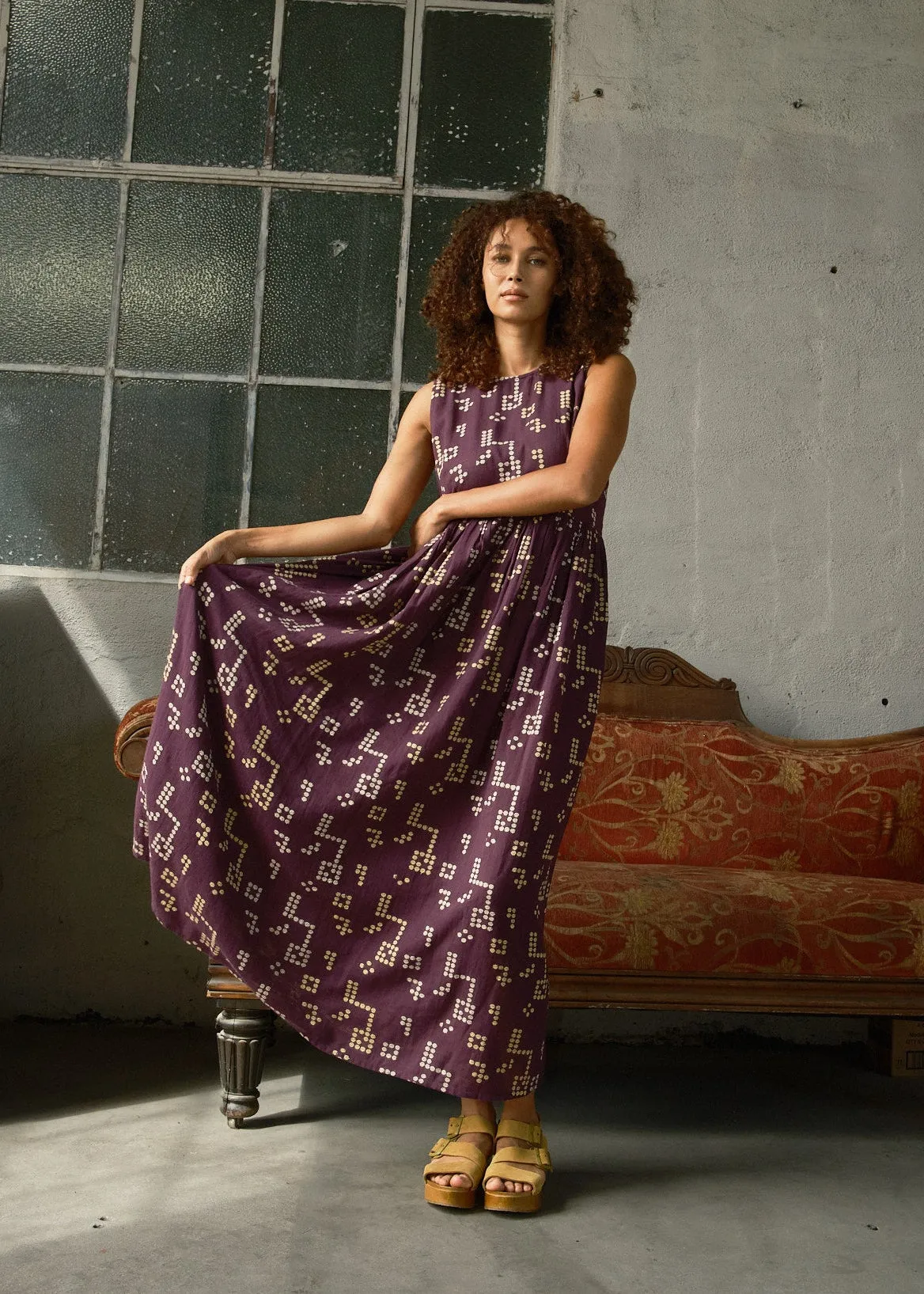 elani dress | fall 25 | crossword sold by Ace & Jig