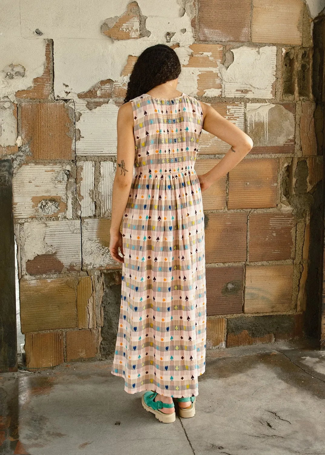 elani dress | fall 25 | hearts sold by Ace & Jig product image thumbnail 2