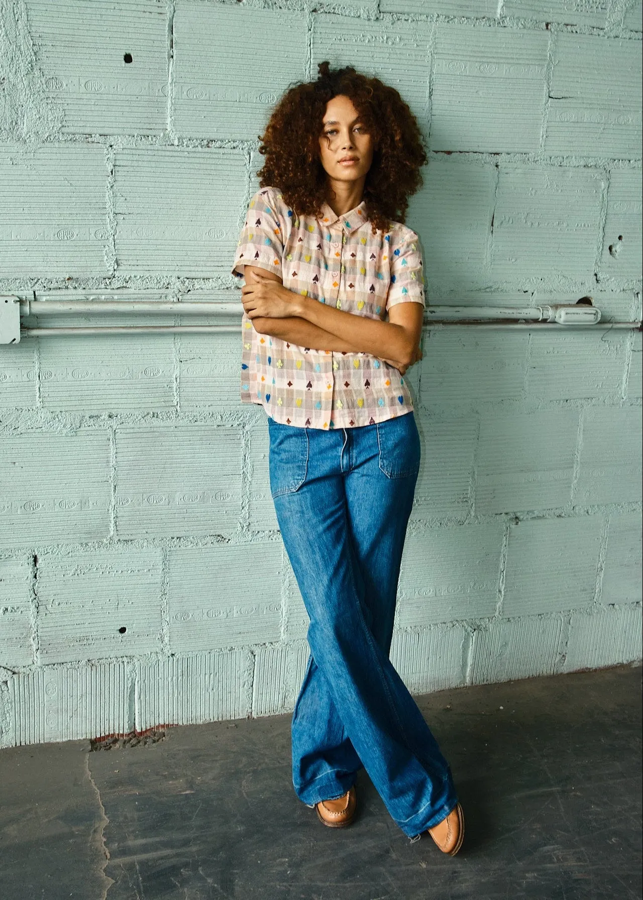 winnie top | fall 25 | hearts sold by Ace & Jig product image thumbnail 4