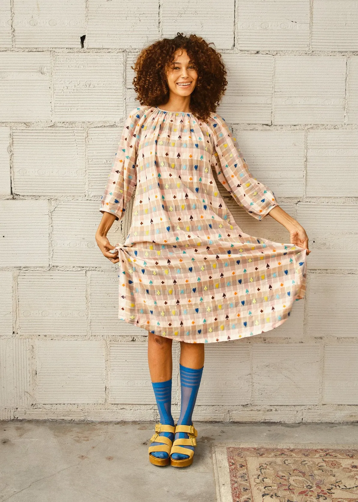 heather dress | fall 25 | hearts sold by Ace & Jig product image thumbnail 4