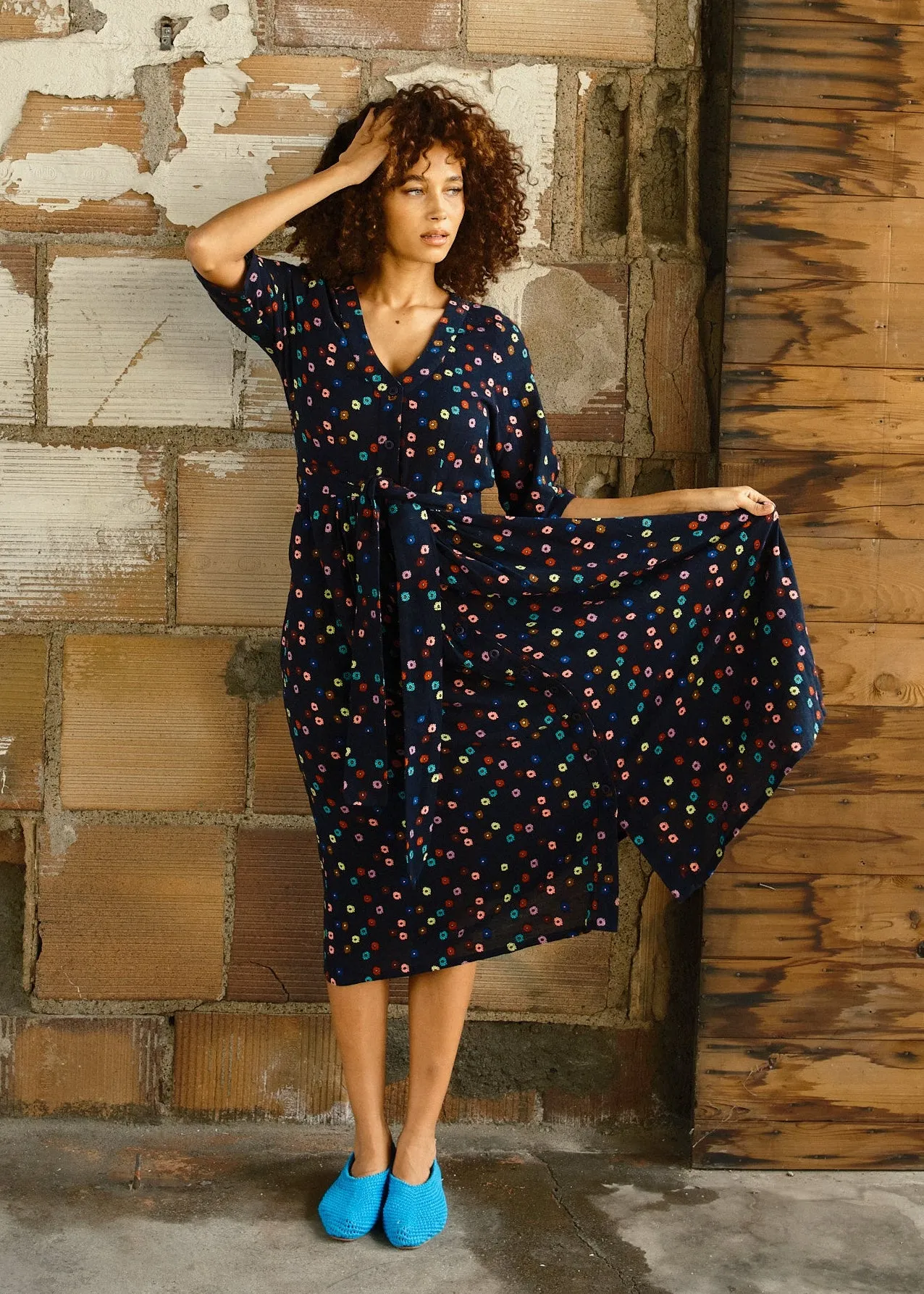 leelee dress | fall 25 | polka sold by Ace & Jig product image thumbnail 4