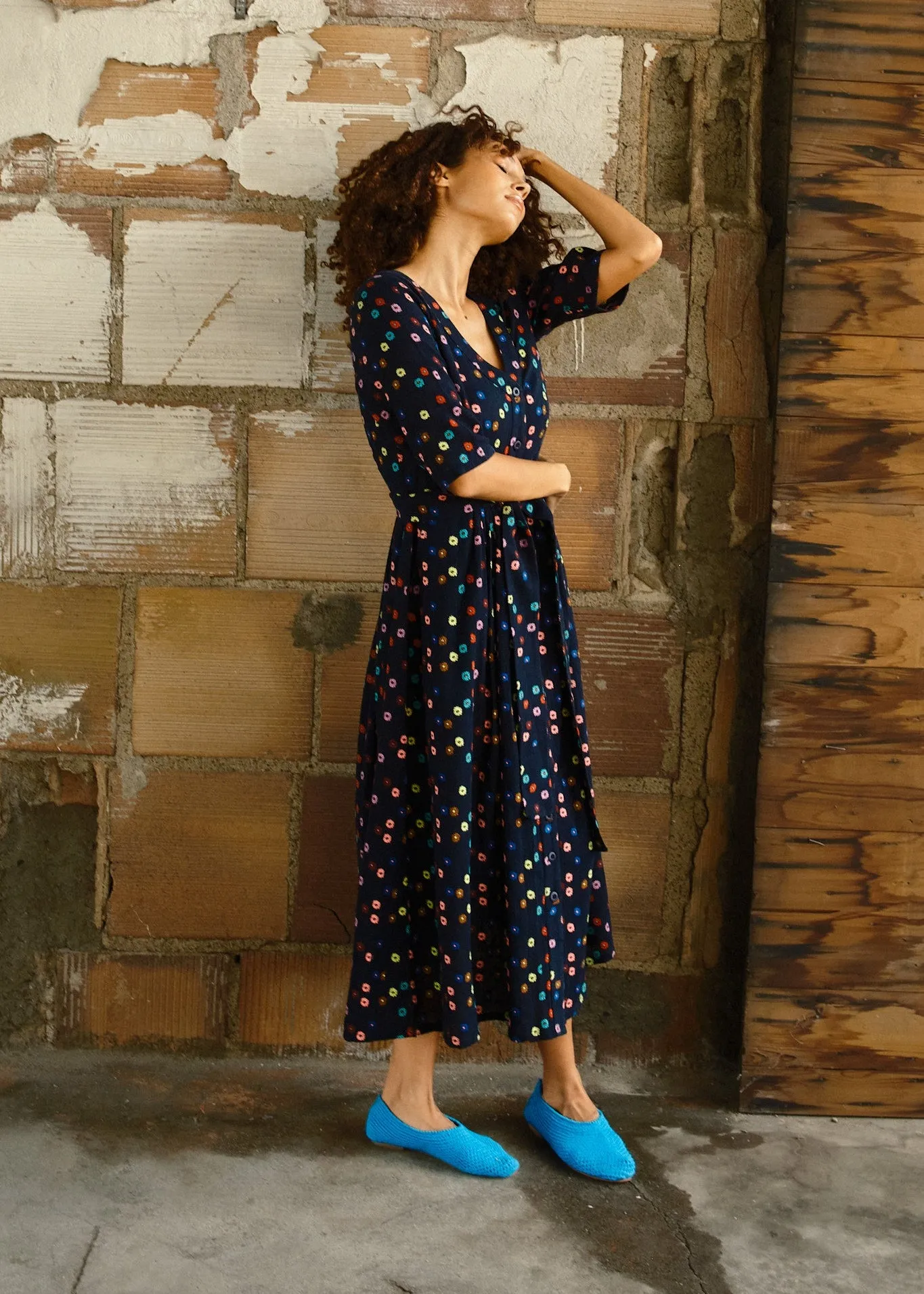 leelee dress | fall 25 | polka sold by Ace & Jig product image thumbnail 3