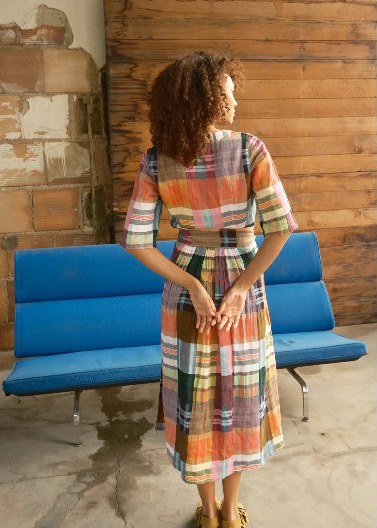 leelee dress | fall 25 | paintbox sold by Ace & Jig product image thumbnail 3