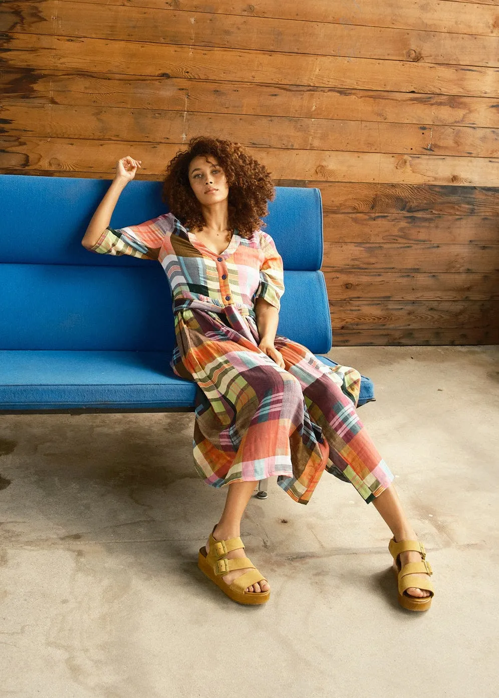 leelee dress | fall 25 | paintbox sold by Ace & Jig product image thumbnail 5