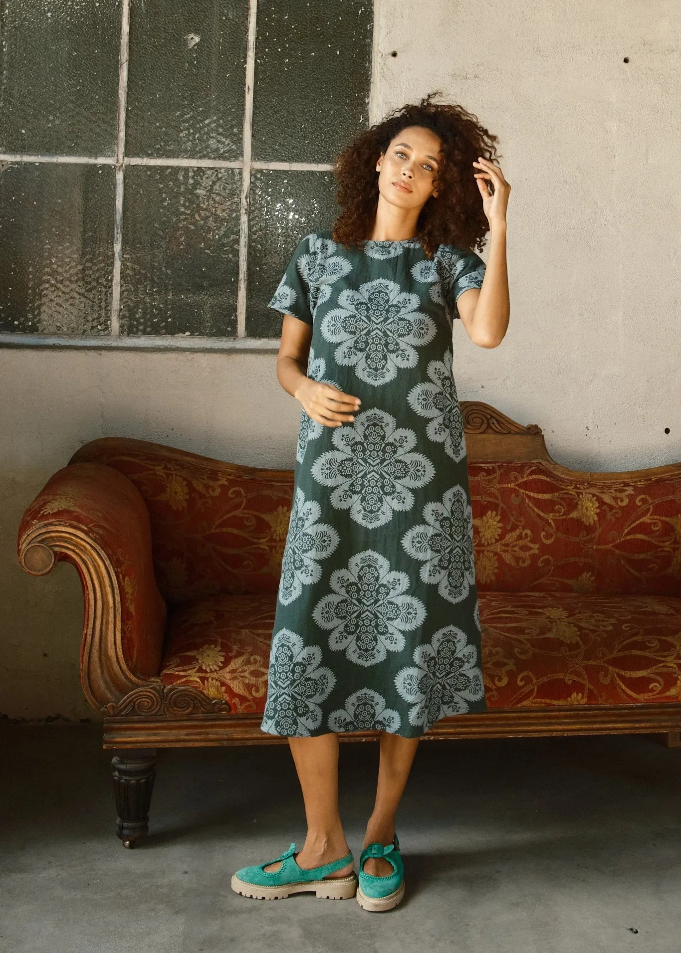 maeve dress | fall 25 | cotswolds sold by Ace & Jig product image thumbnail 4