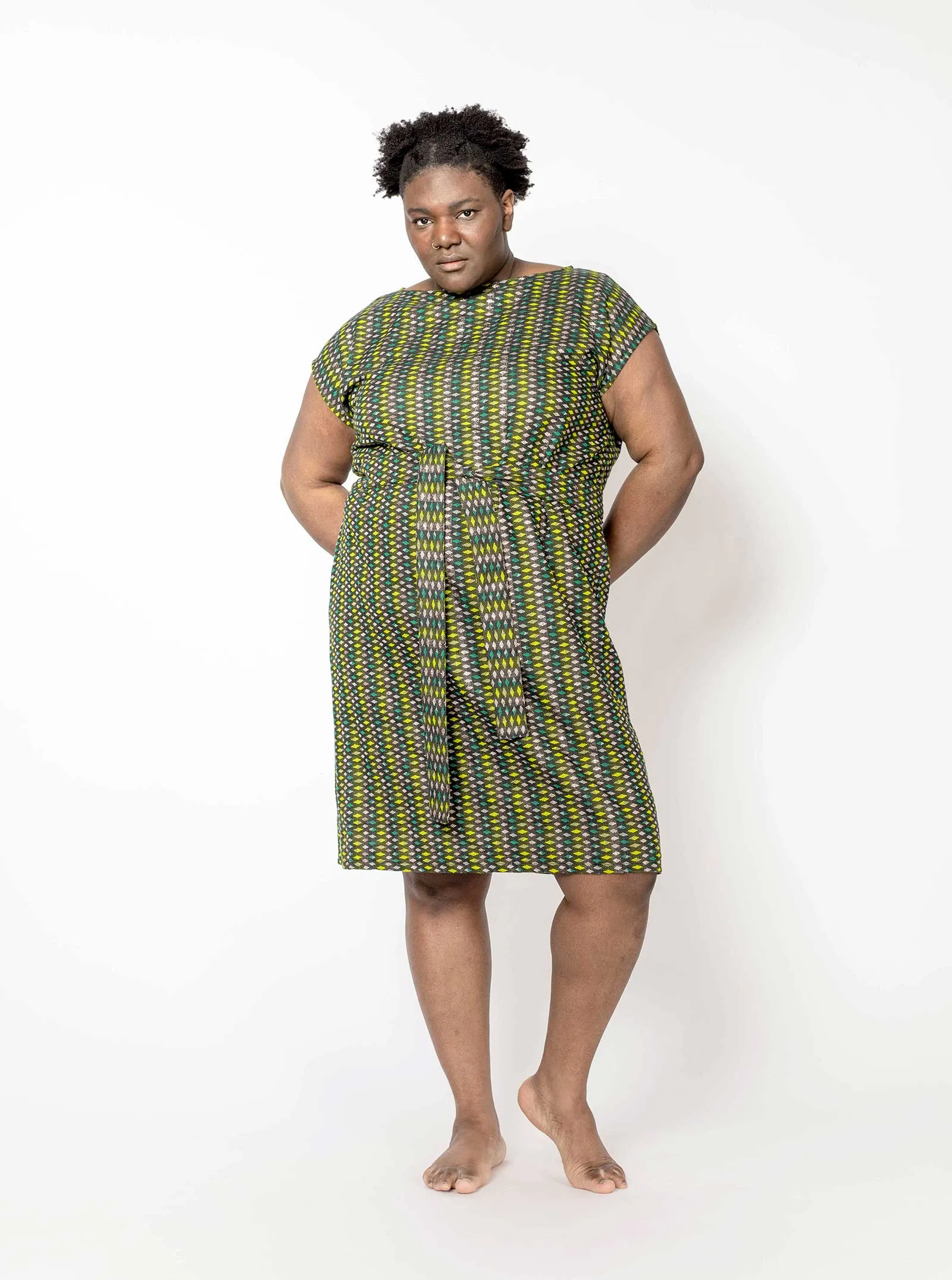 sample sale | harbour dress electric | 2X & 4X sold by Ace & Jig