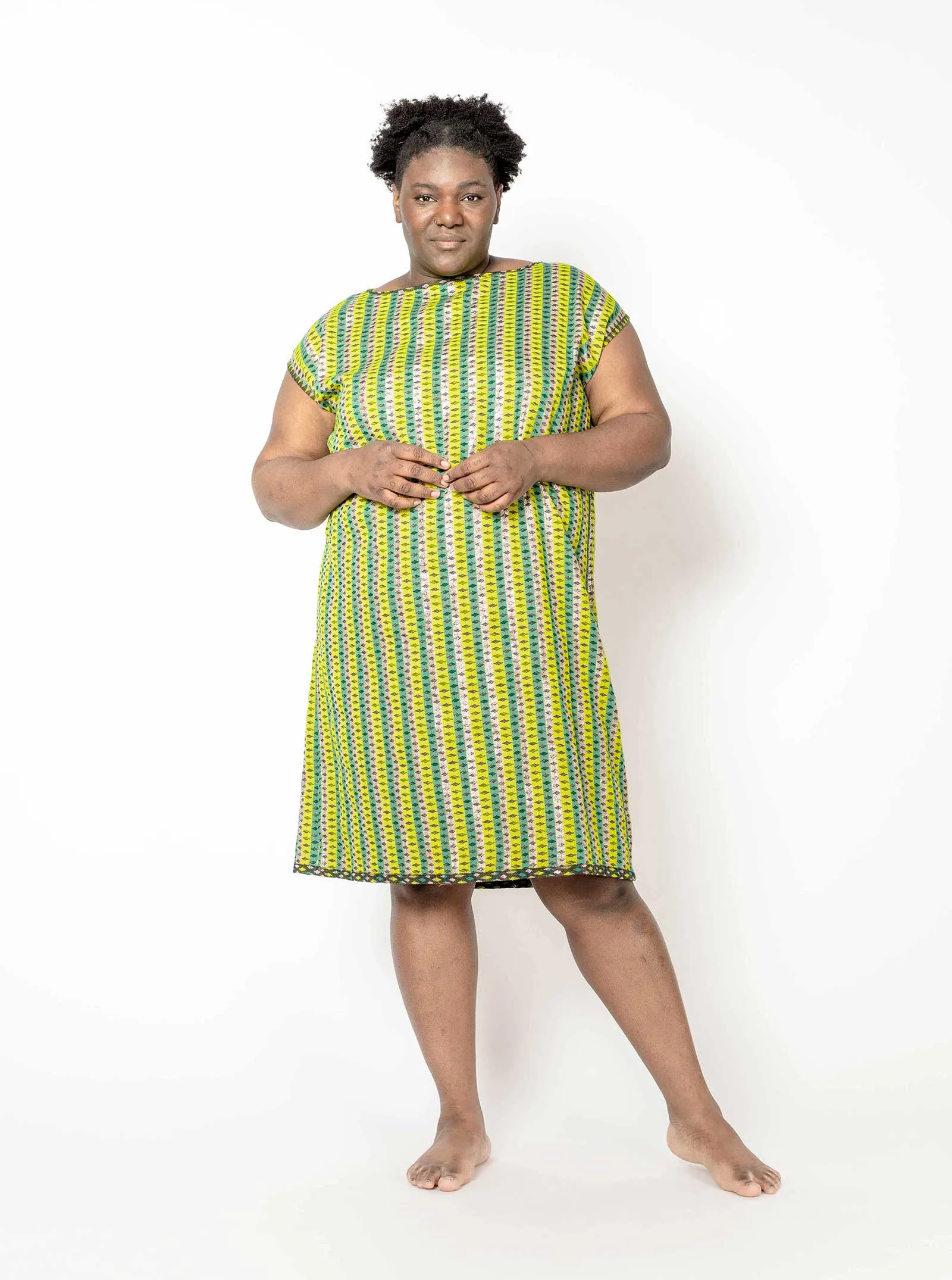 sample sale | harbour dress electric | 2X & 4X sold by Ace & Jig product image thumbnail 2