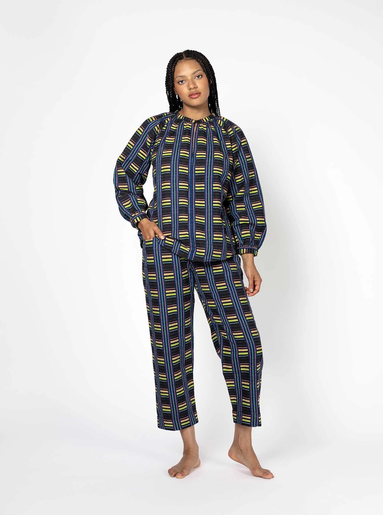 sample sale | naomi shirt clash | XXS & XS sold by Ace & Jig product image thumbnail 2