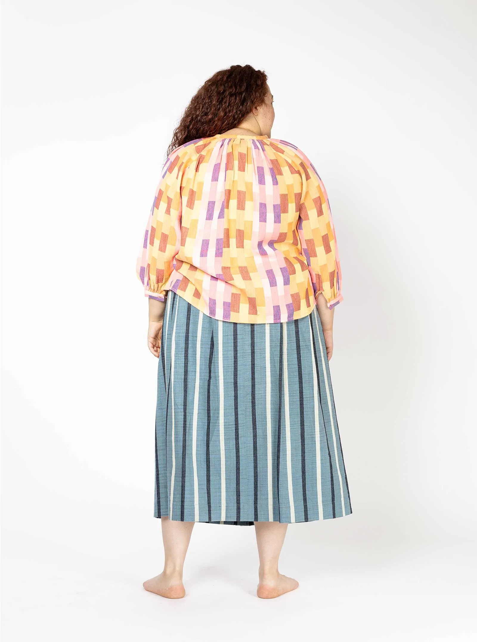 sample sale | naomi shirt maze | XXS-S sold by Ace & Jig product image thumbnail 3