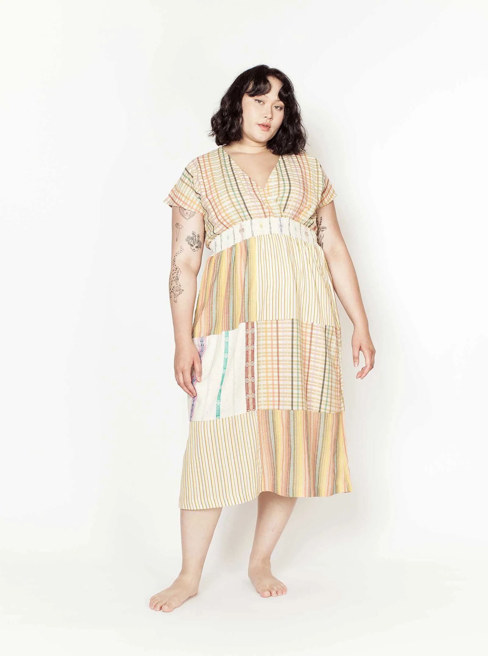 sample sale | archival faye dress desert | XXS sold by Ace & Jig product image thumbnail 3