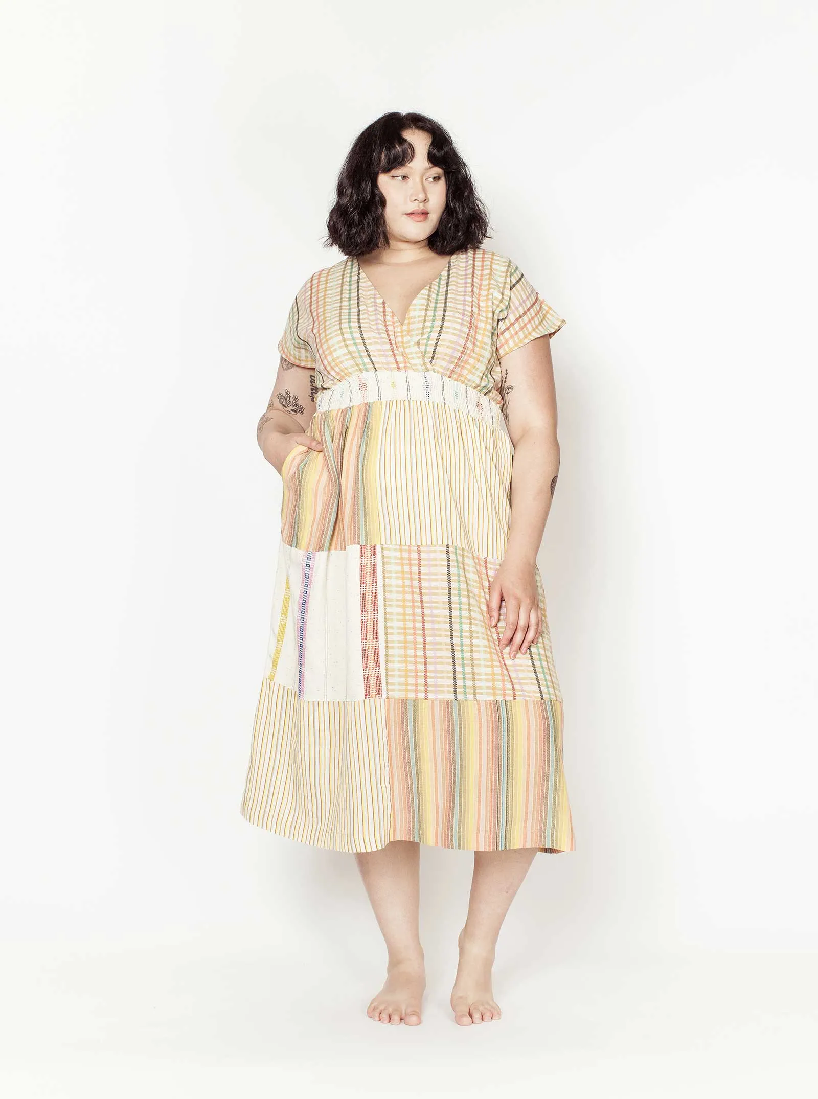 sample sale | archival faye dress desert | XXS sold by Ace & Jig