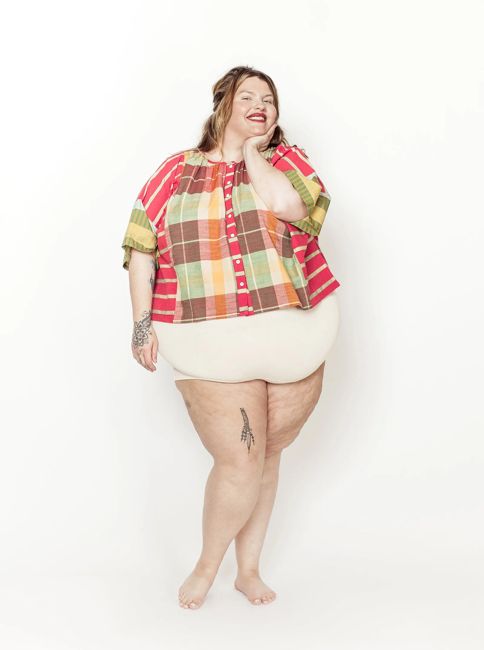 sample sale | claude top daiquiri | 3X & 4X sold by Ace & Jig product image thumbnail 3