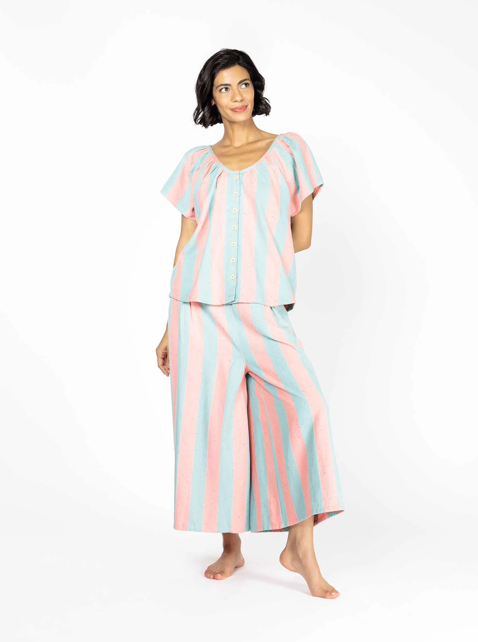 sample sale | florence top cotton candy | XL sold by Ace & Jig product image thumbnail 3