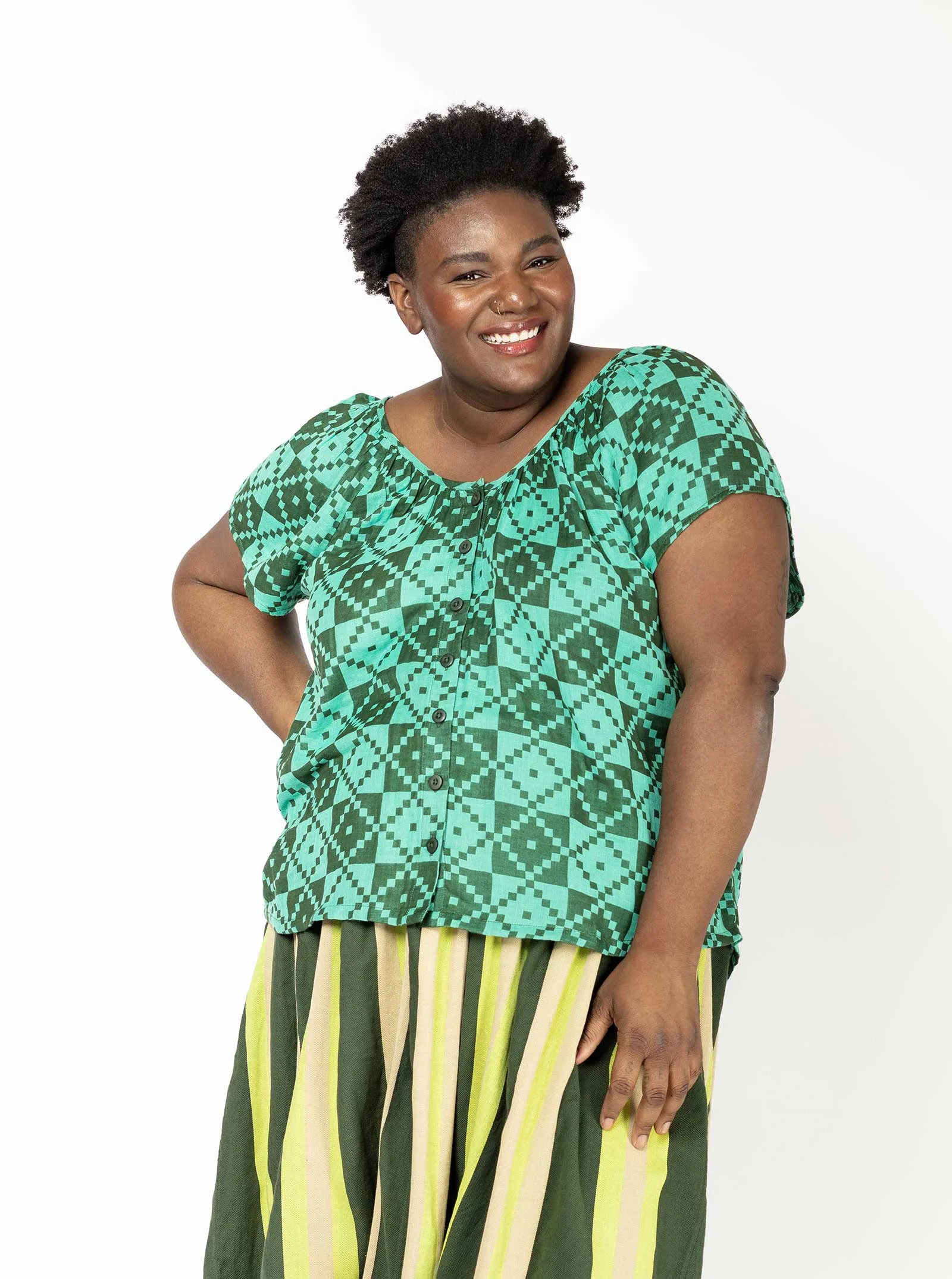 sample sale | florence top ceramic | XS sold by Ace & Jig