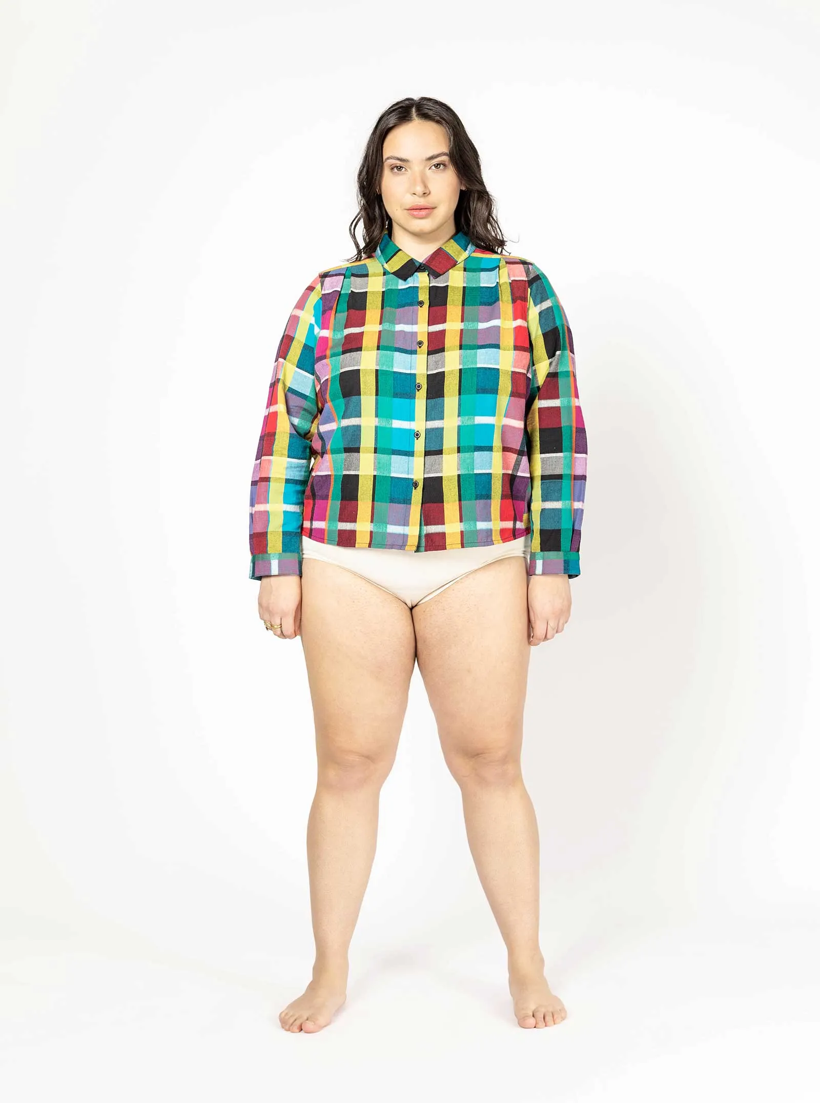 sample sale | kit shirt beam | XS sold by Ace & Jig product image thumbnail 4