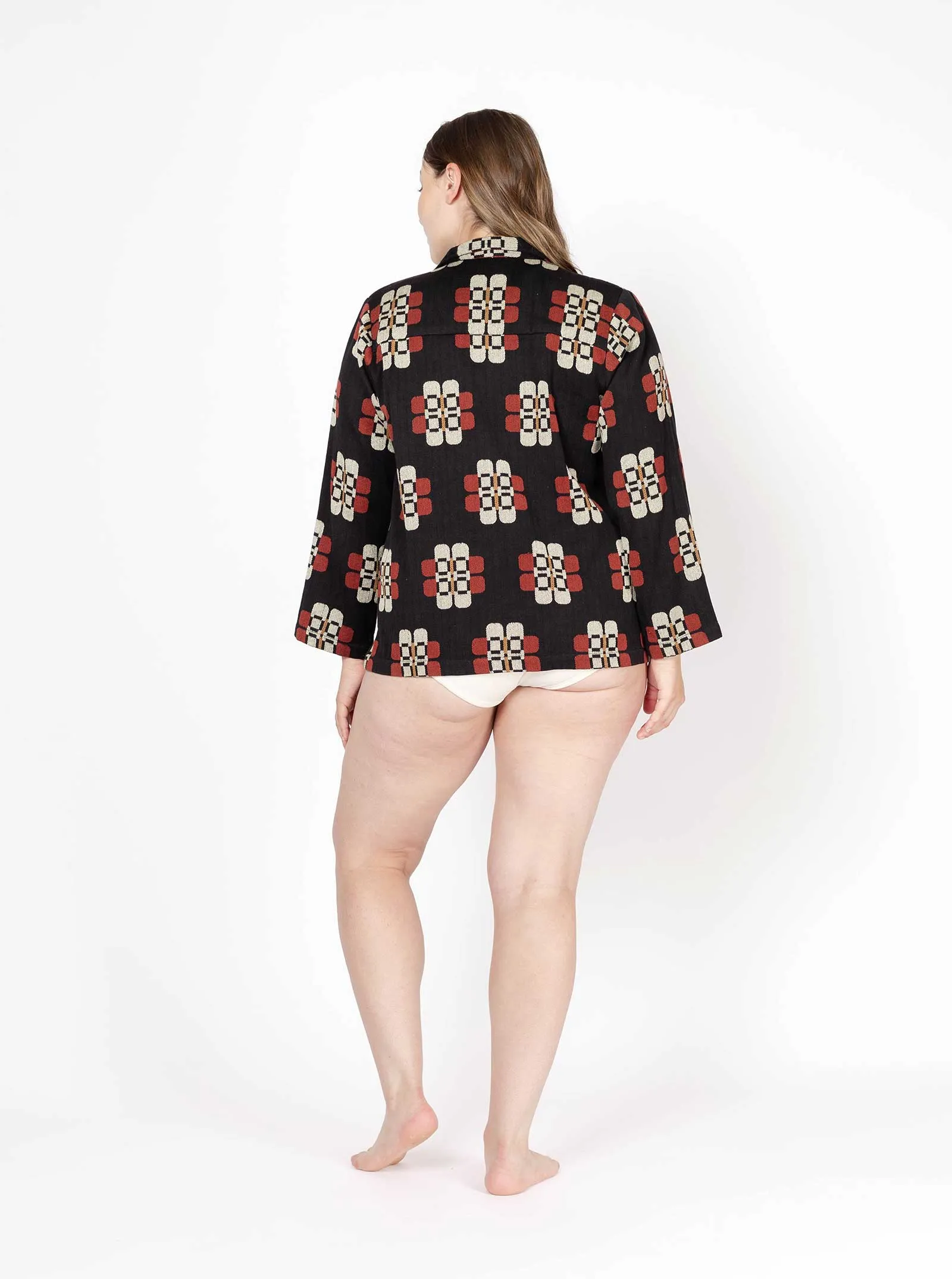 sample sale | ian jacket lotus | XS sold by Ace & Jig product image thumbnail 4