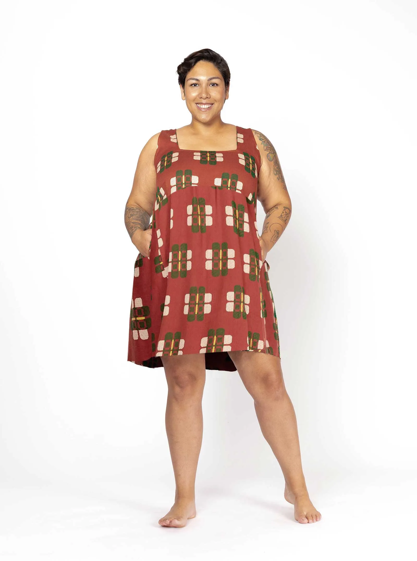 sample sale | adair dress dahlia | XXS & XS sold by Ace & Jig product image thumbnail 4