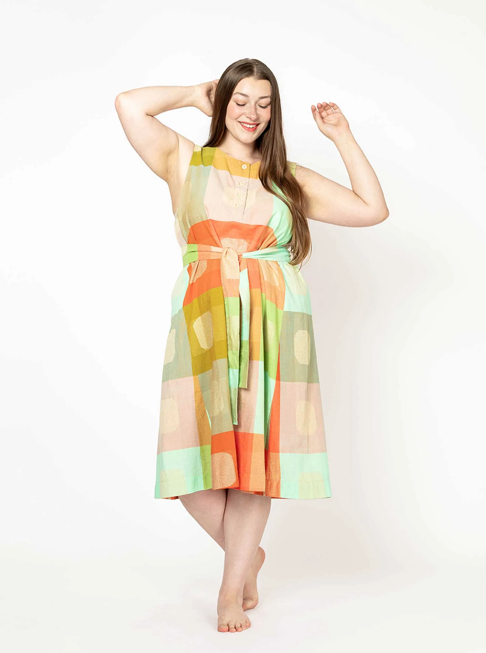 sample sale | penny dress popcorn | XS sold by Ace & Jig product image thumbnail 3