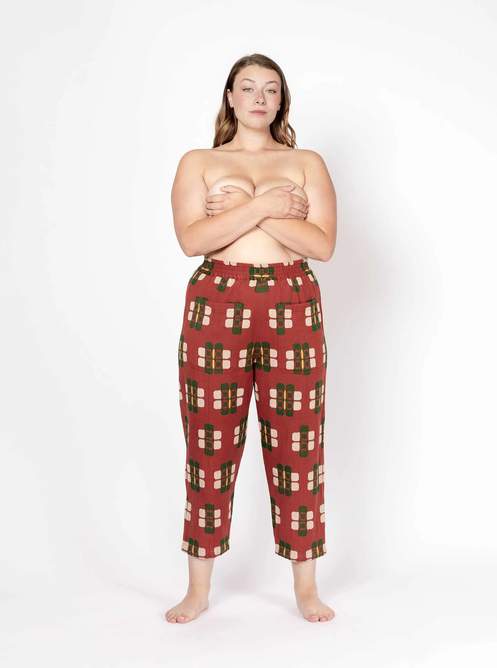 sample sale | evan pant dahlia | XXS sold by Ace & Jig product image thumbnail 3