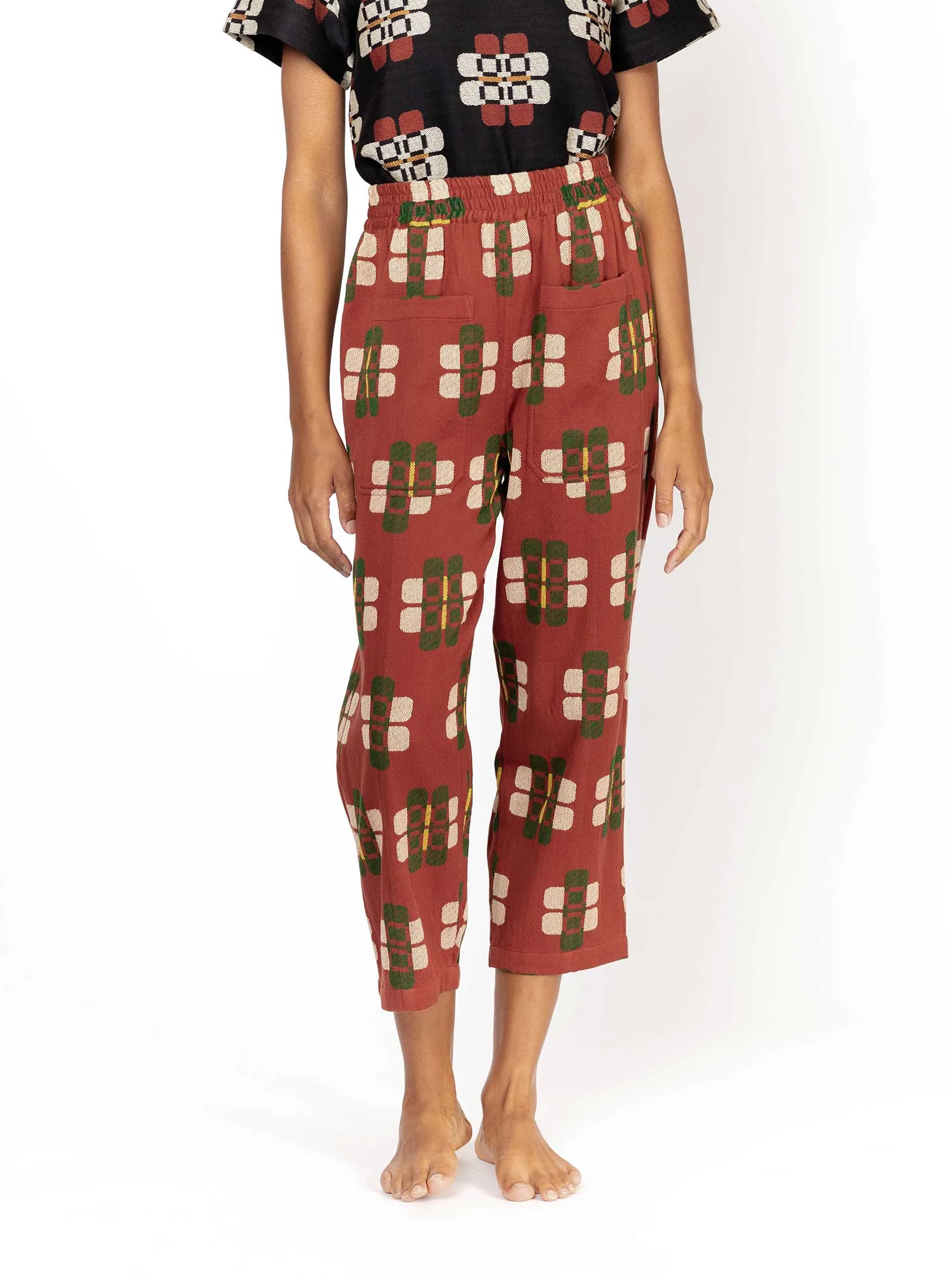 sample sale | evan pant dahlia | XXS sold by Ace & Jig product image thumbnail 5