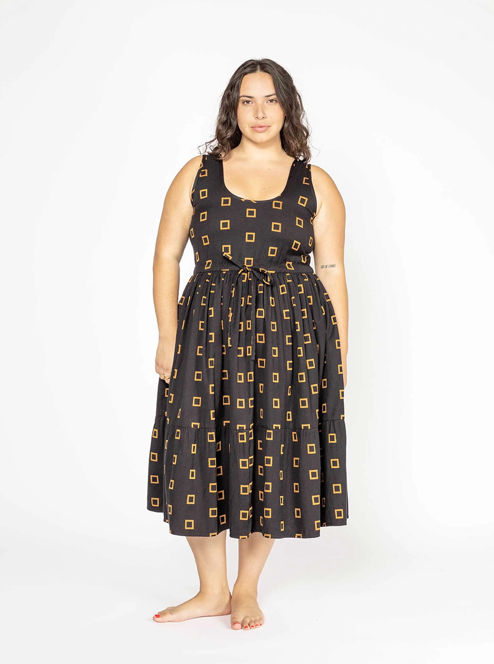 sample sale | tamar dress quad | XXS sold by Ace & Jig product image thumbnail 3