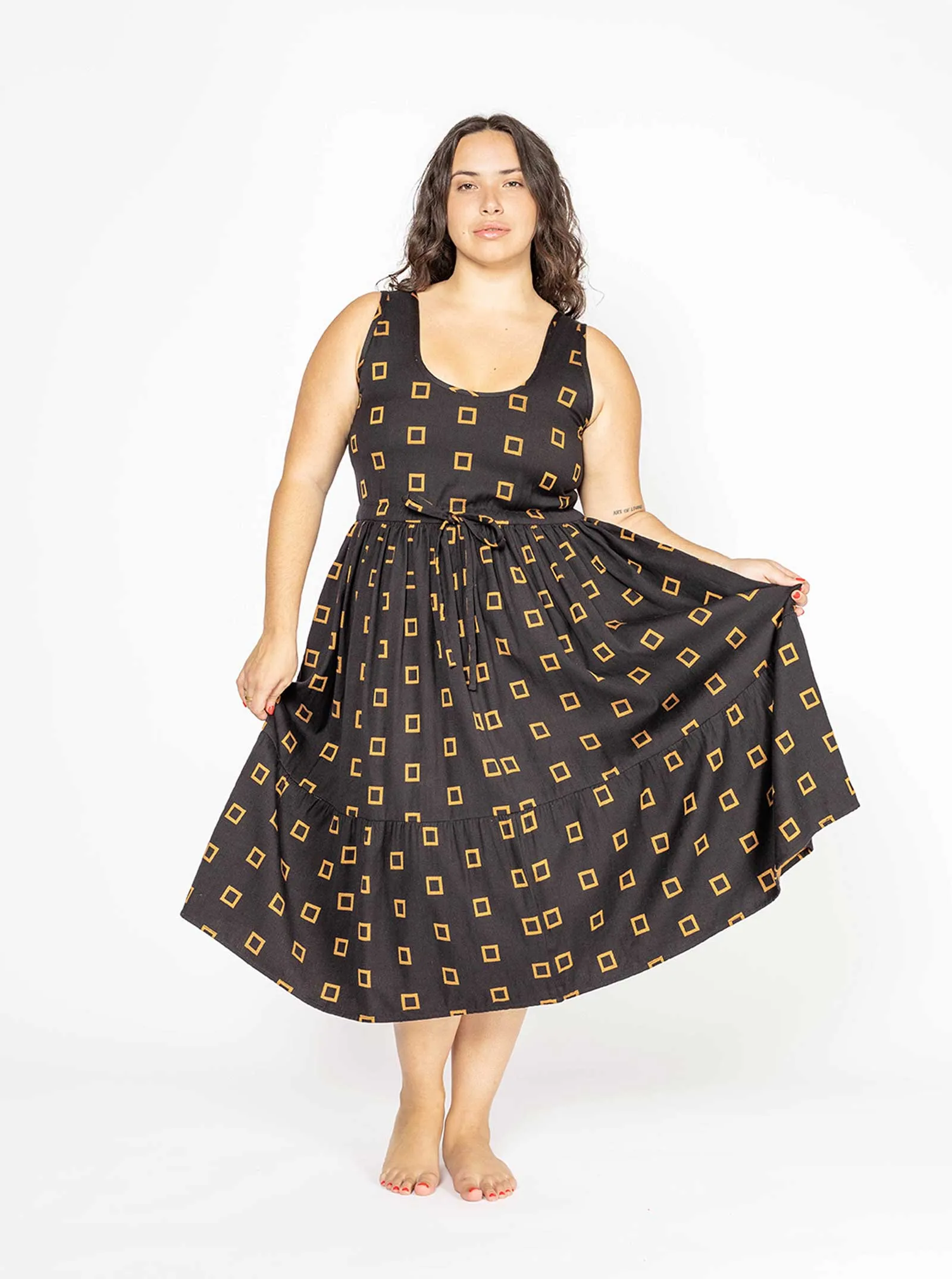 sample sale | tamar dress quad | XXS sold by Ace & Jig