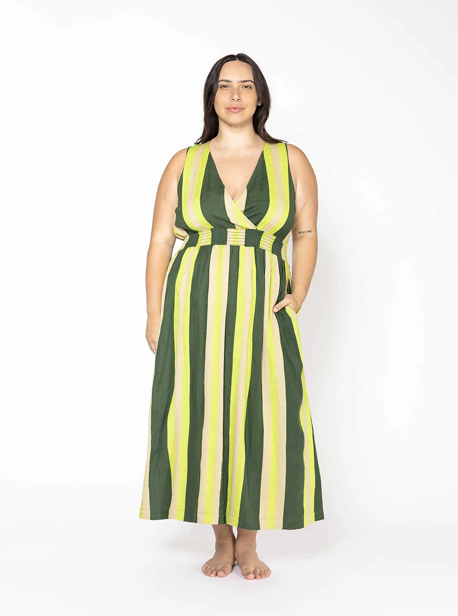 sample sale | louise dress jolt | XS-XL sold by Ace & Jig product image thumbnail 3