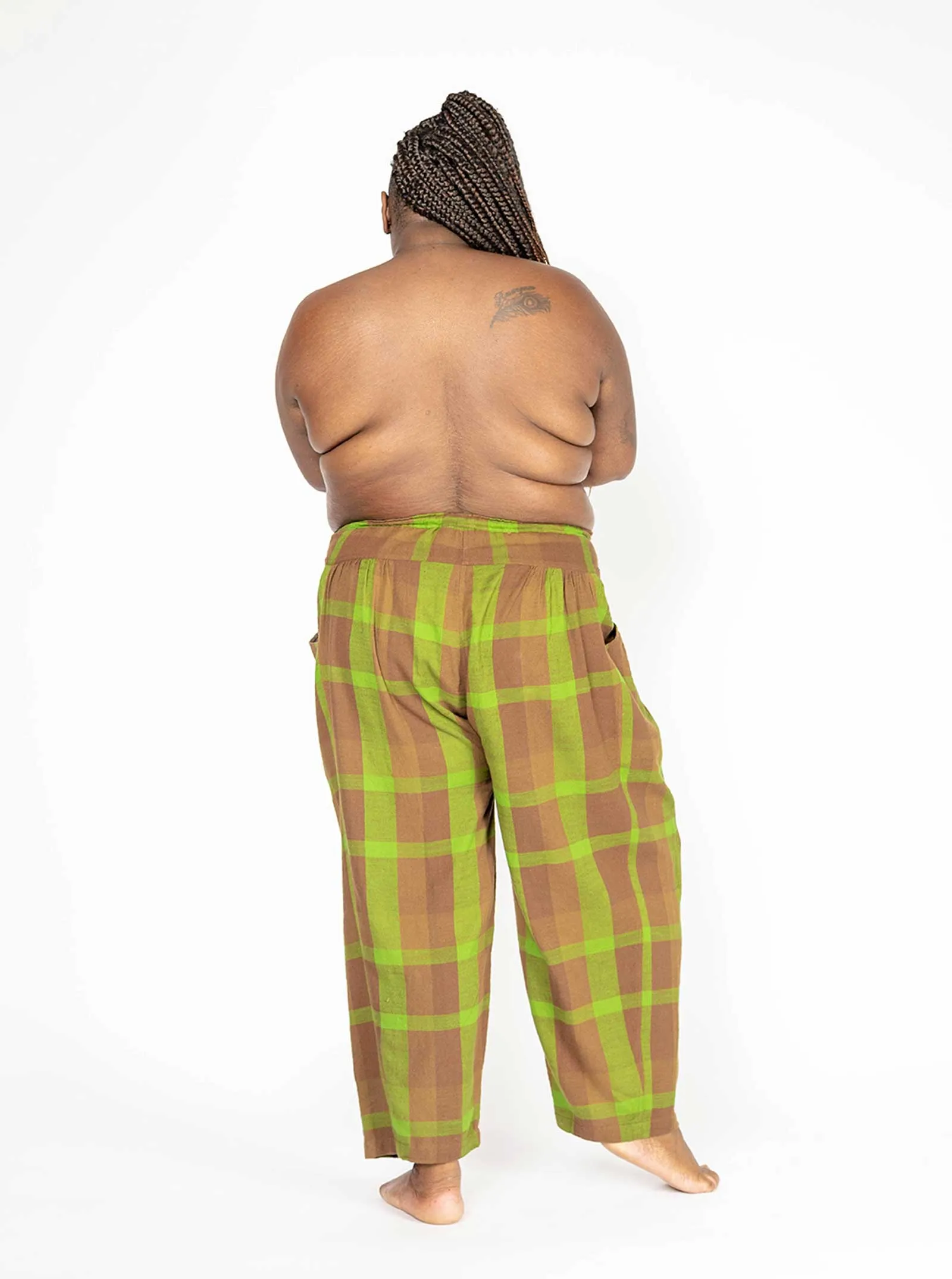 sample sale | cabana pant moss | XXS-4X sold by Ace & Jig product image thumbnail 3