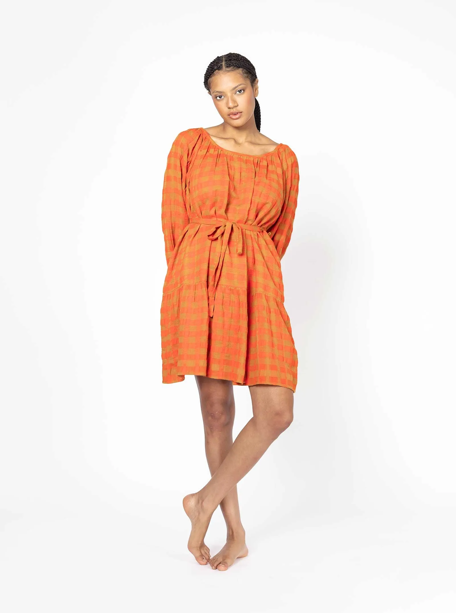 sample sale | jolene dress leo | XXS & XS sold by Ace & Jig product image thumbnail 2