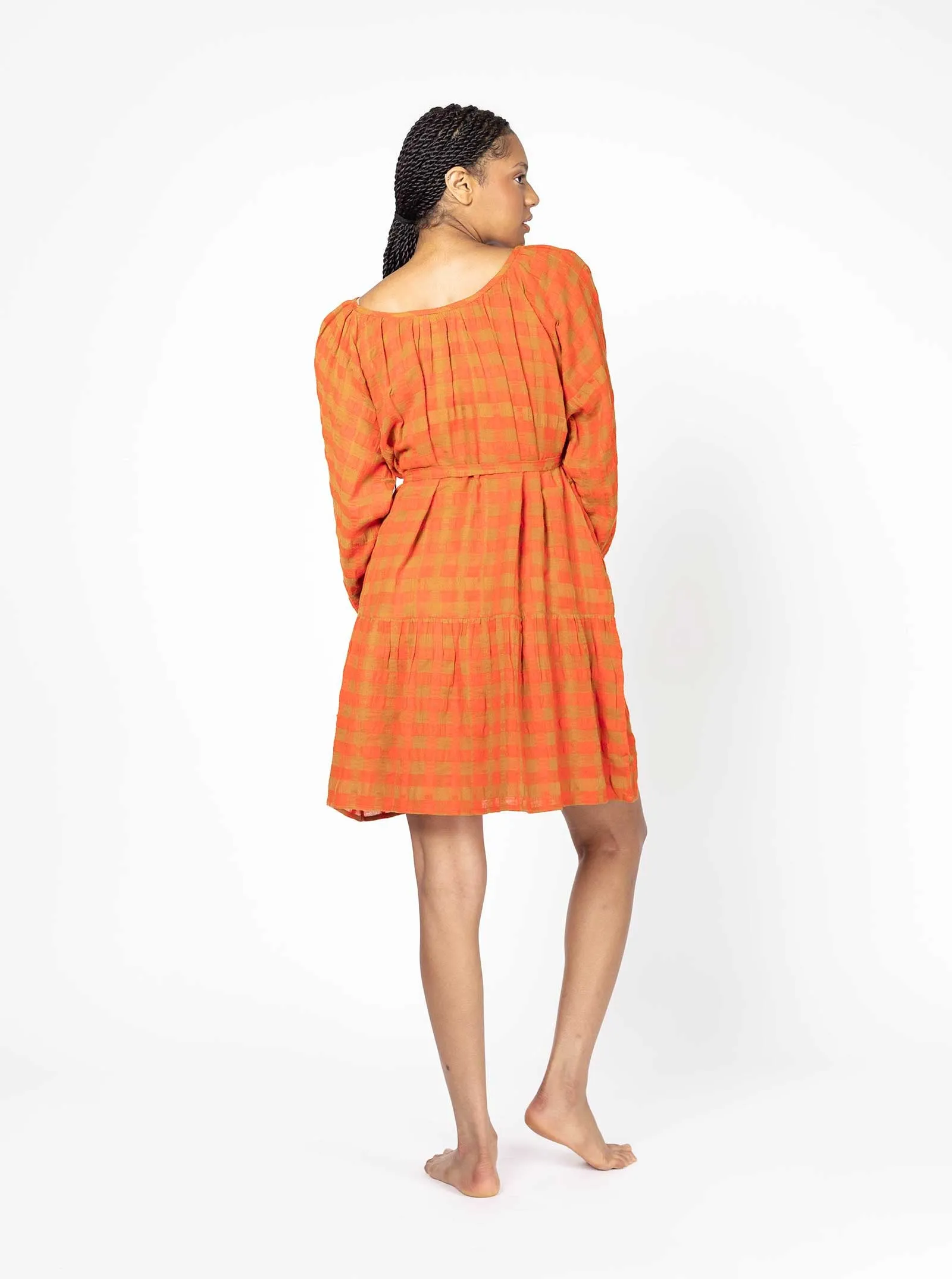 sample sale | jolene dress leo | XXS & XS sold by Ace & Jig product image thumbnail 3