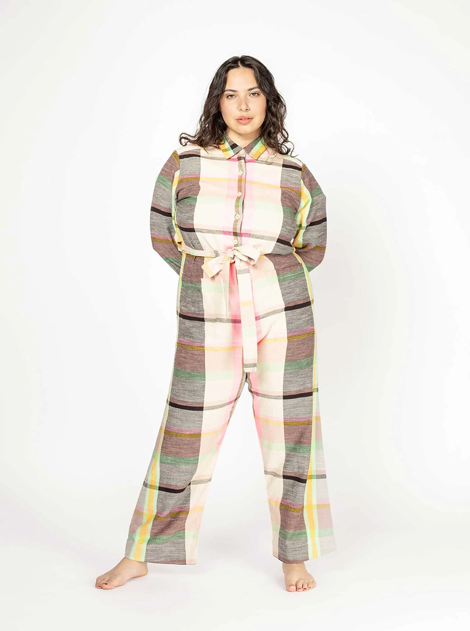 sample sale | bert jumpsuit flip | XXS-3X sold by Ace & Jig product image thumbnail 3