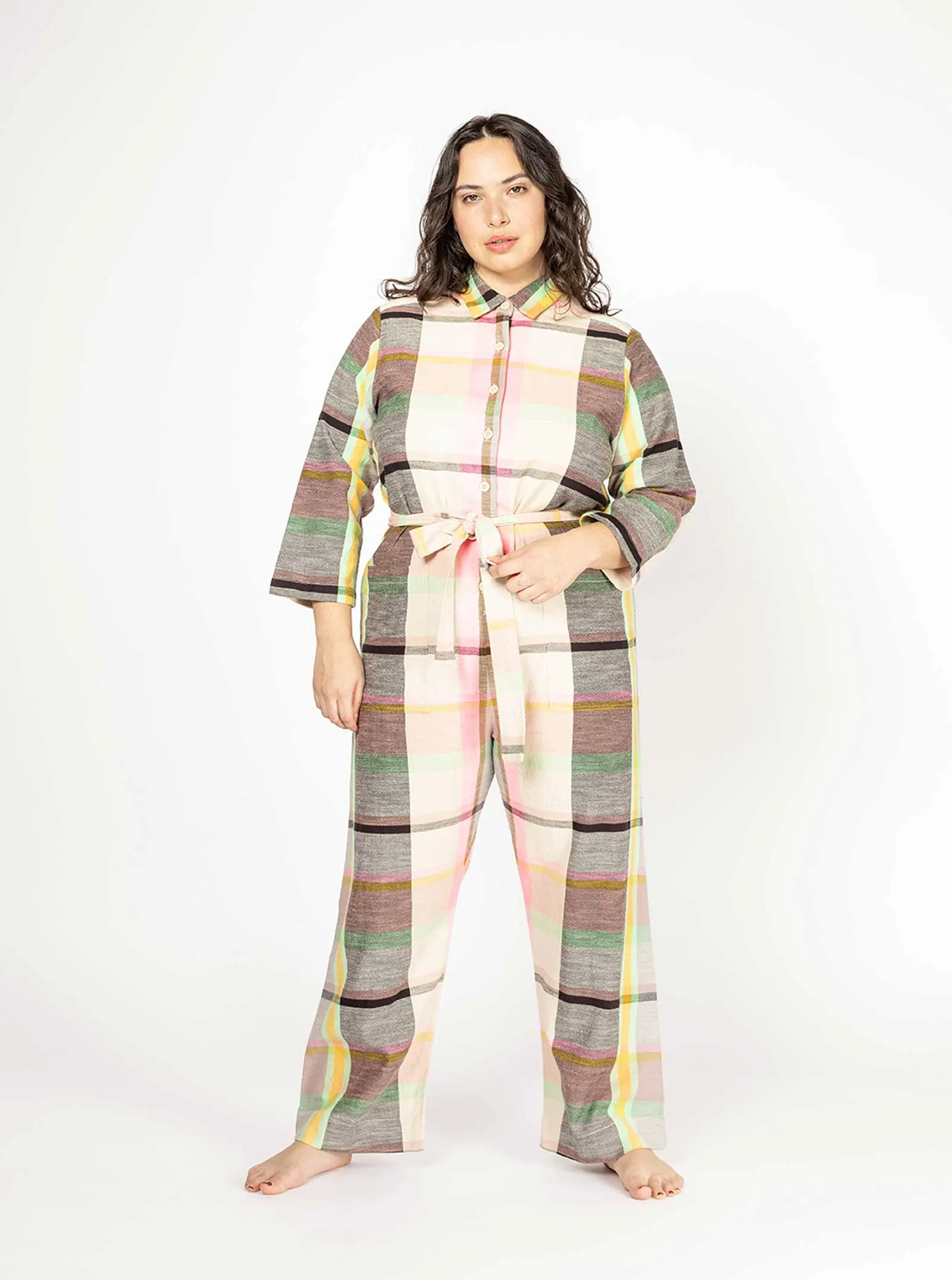 sample sale | bert jumpsuit flip | XXS-3X sold by Ace & Jig