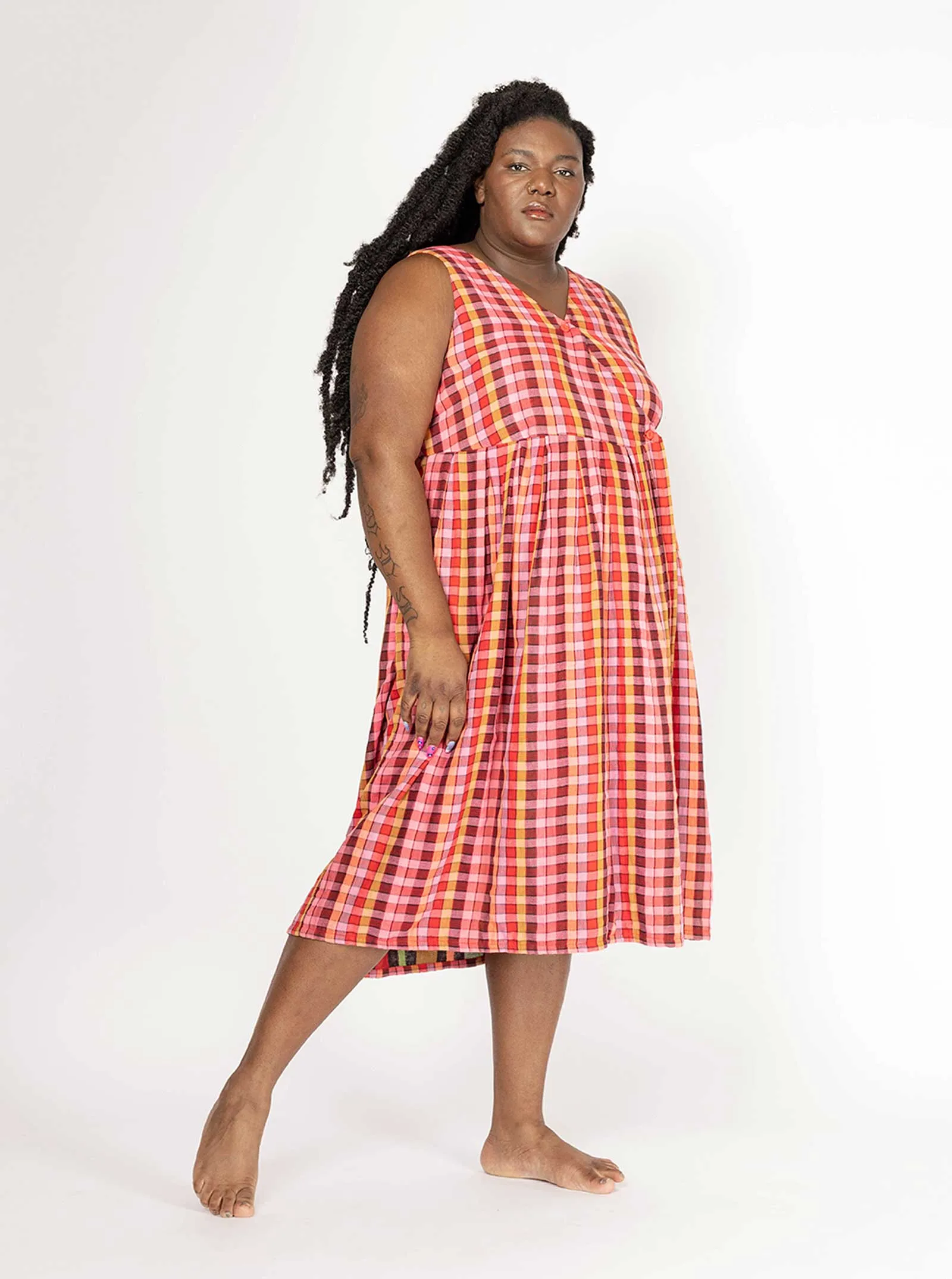 sample sale | dylan dress ruby | XS-S sold by Ace & Jig