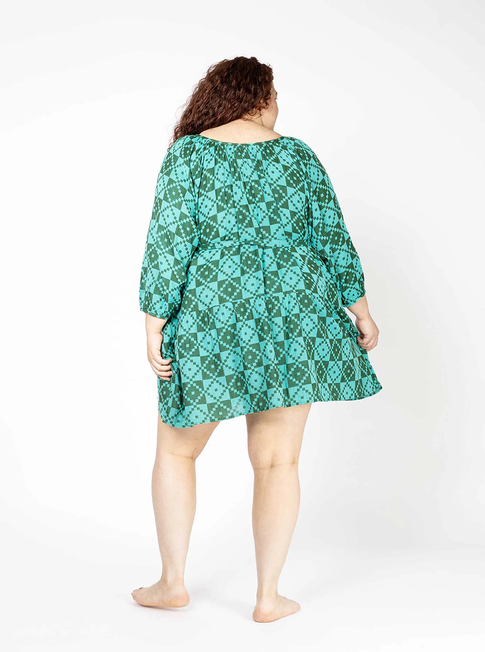 sample sale | jolene dress ceramic | XS-M sold by Ace & Jig product image thumbnail 2