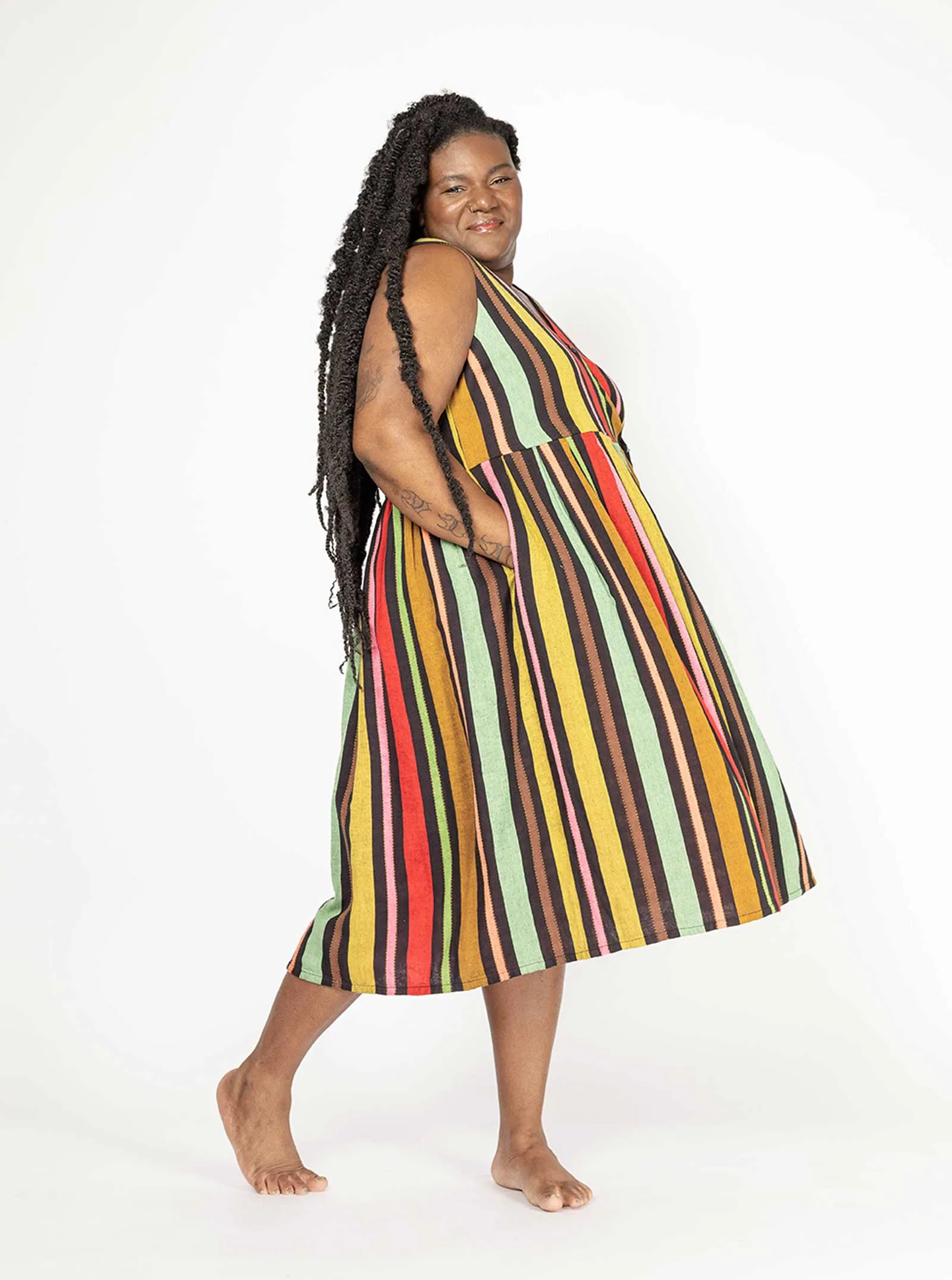 sample sale | dylan dress delight | S sold by Ace & Jig product image thumbnail 4