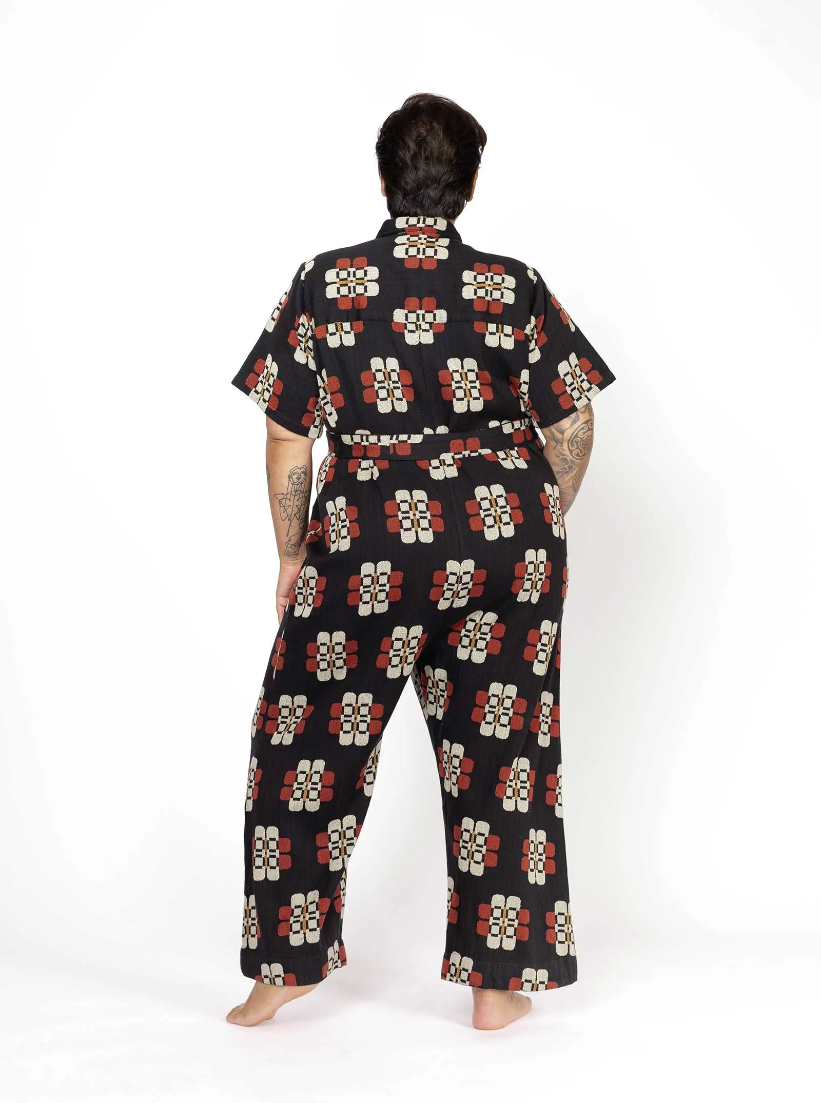 sample sale | ernie jumpsuit lotus | XS sold by Ace & Jig product image thumbnail 3