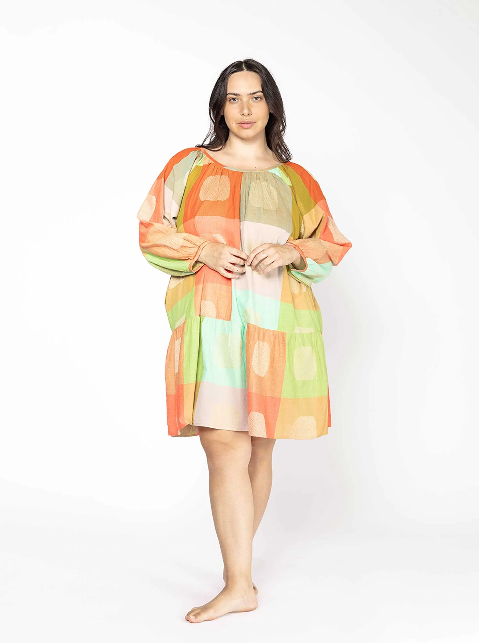 sample sale | jolene dress popcorn | XXS-2X sold by Ace & Jig product image thumbnail 2