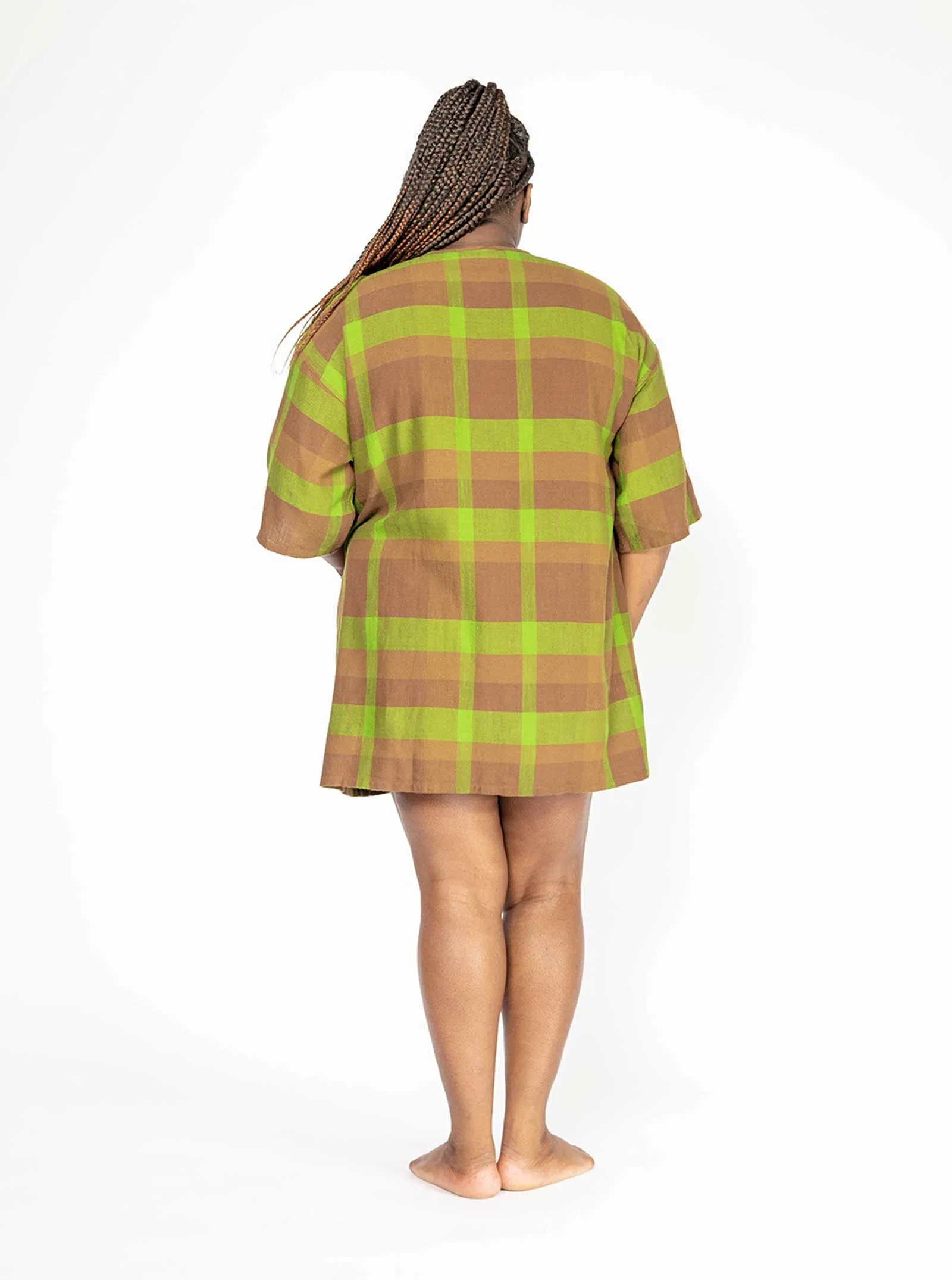 sample sale | nova dress moss | XXS & XS sold by Ace & Jig product image thumbnail 2