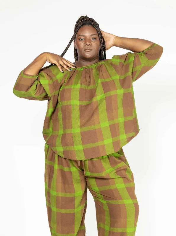 sample sale | heather top moss | XS-4X sold by Ace & Jig