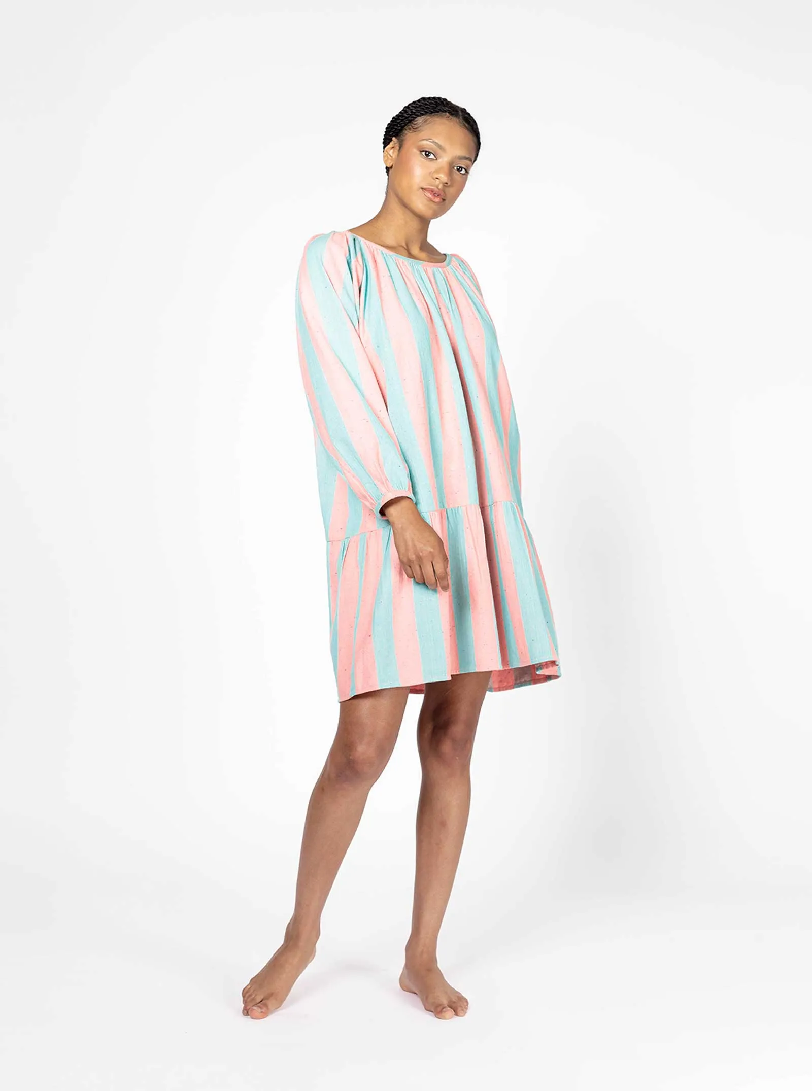 sample sale | jolene dress cotton candy | S & L sold by Ace & Jig product image thumbnail 2