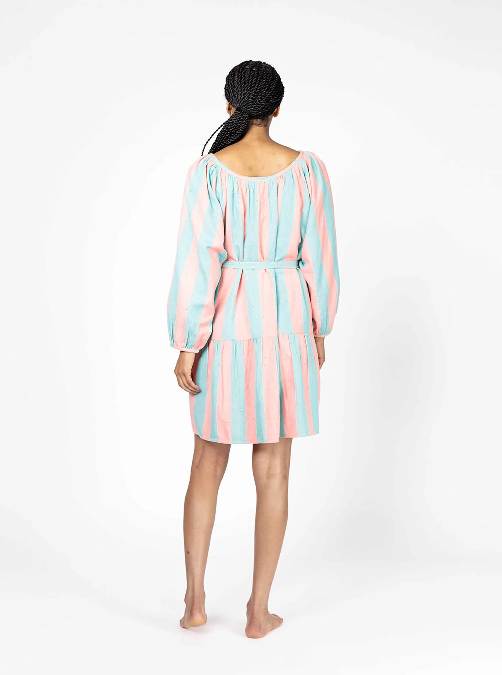 sample sale | jolene dress cotton candy | S & L sold by Ace & Jig product image thumbnail 3
