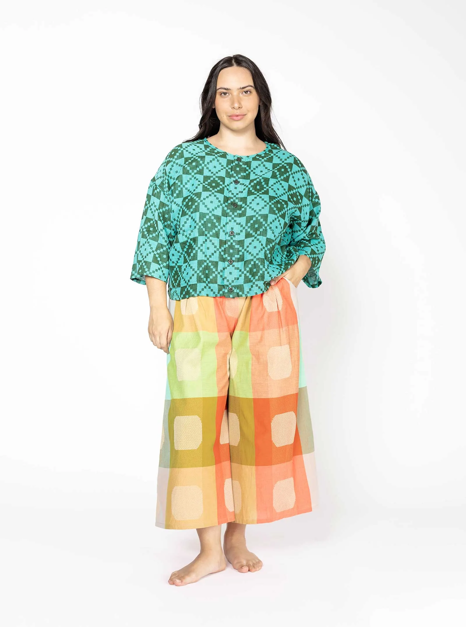 sample sale | amara top ceramic | XS sold by Ace & Jig product image thumbnail 2