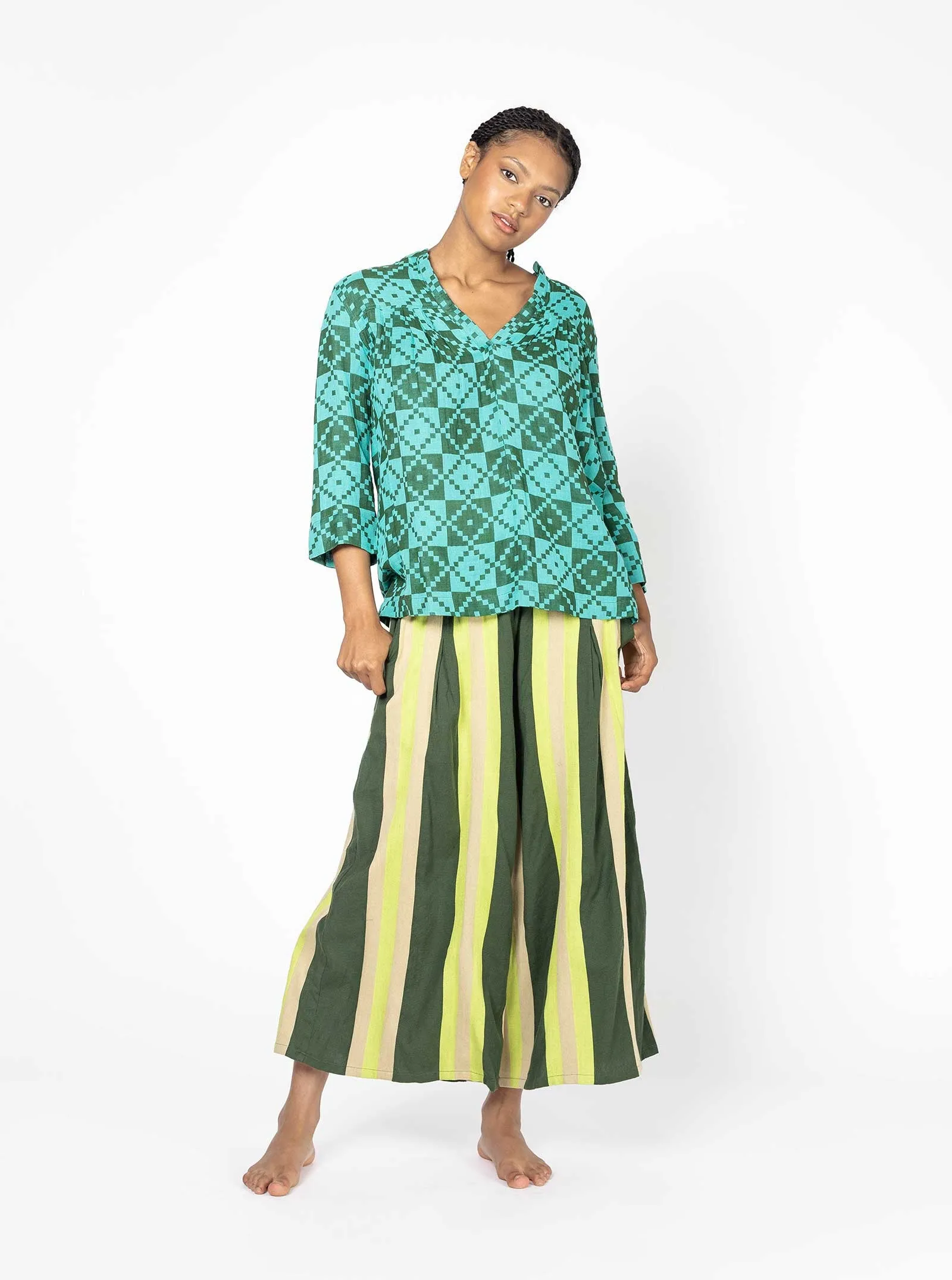 sample sale | joaquin top ceramic | XXS & XS sold by Ace & Jig product image thumbnail 4