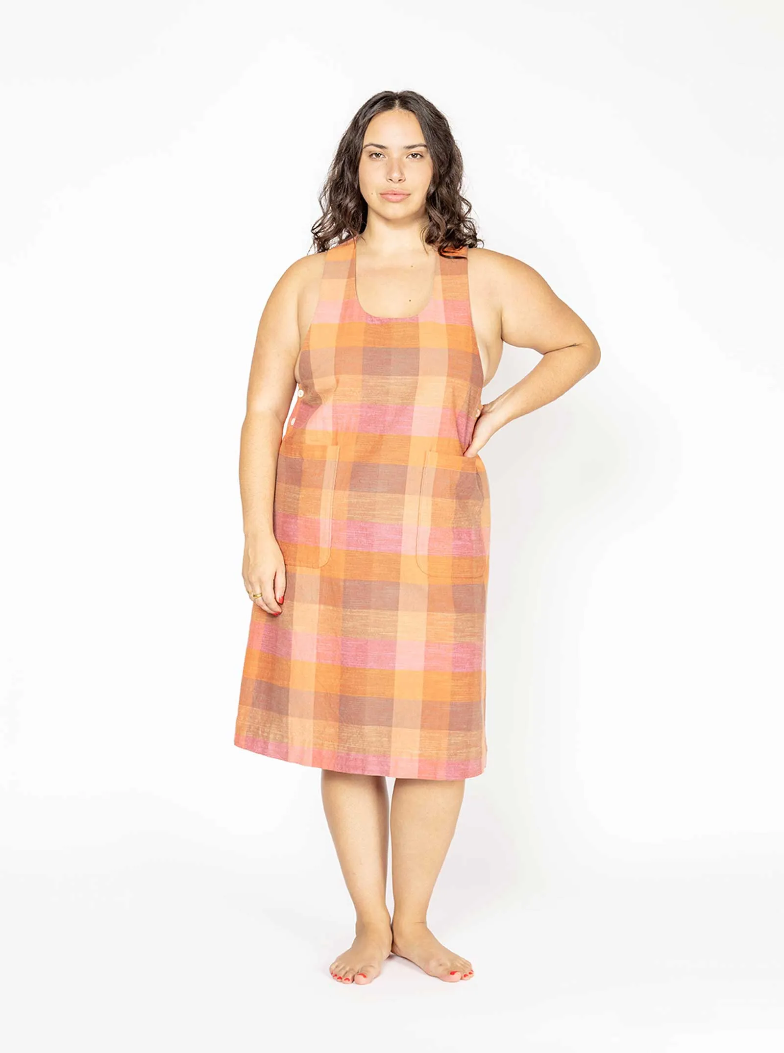sample sale | thelma dress crush | XS & S sold by Ace & Jig product image thumbnail 3