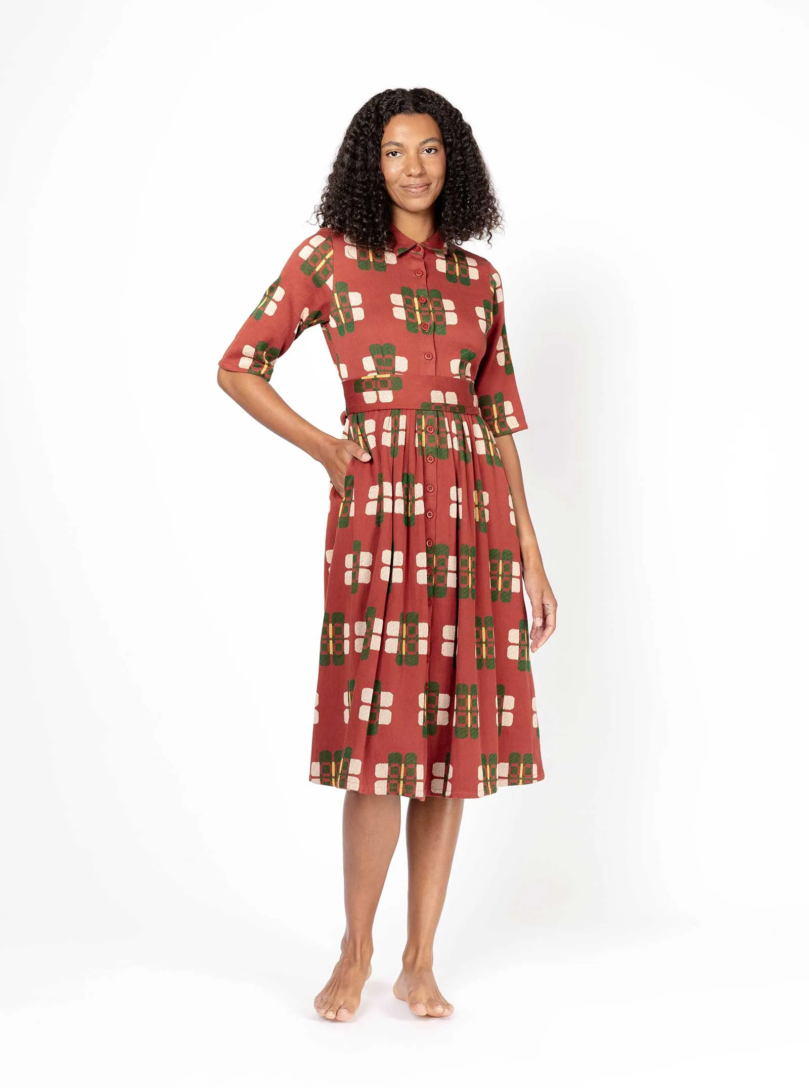 sample sale | coco dress dahlia | XXS sold by Ace & Jig product image thumbnail 2